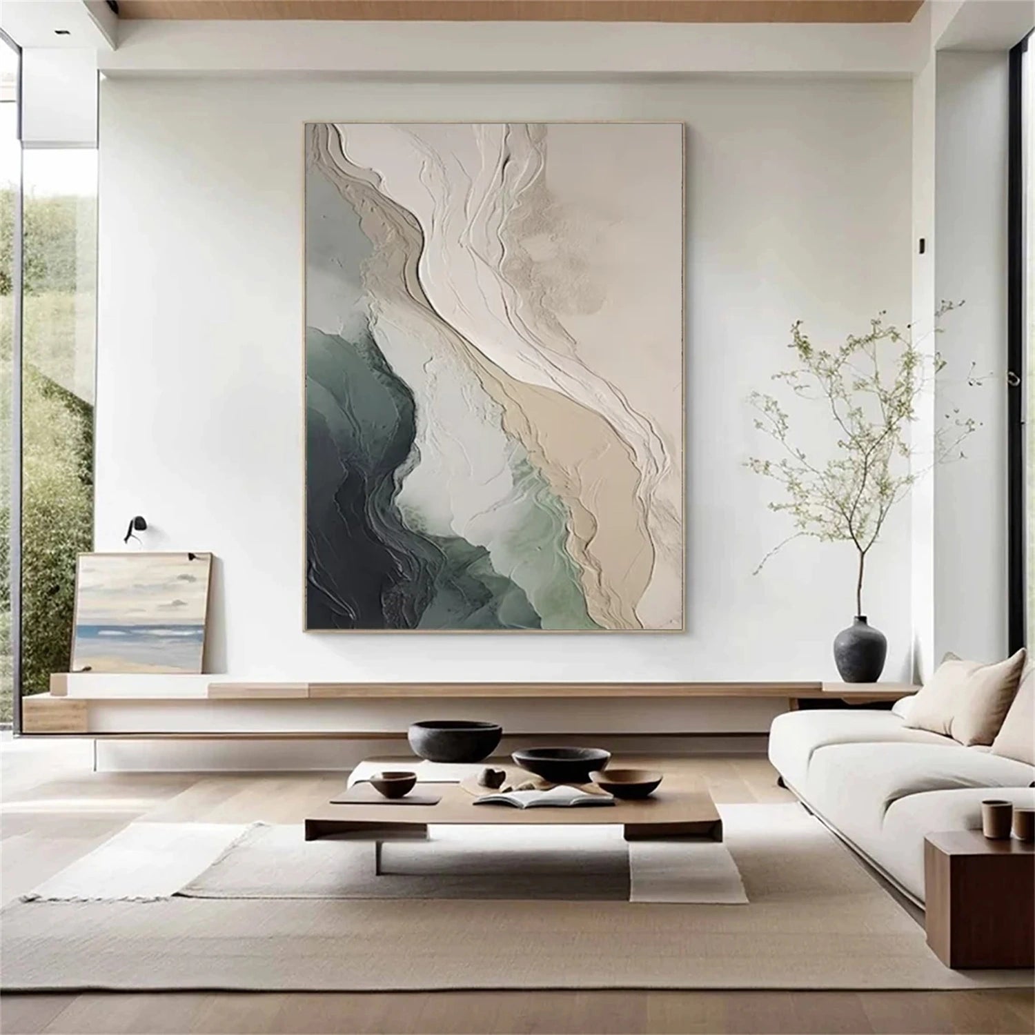 Abstract Textured Wall Art #AW202