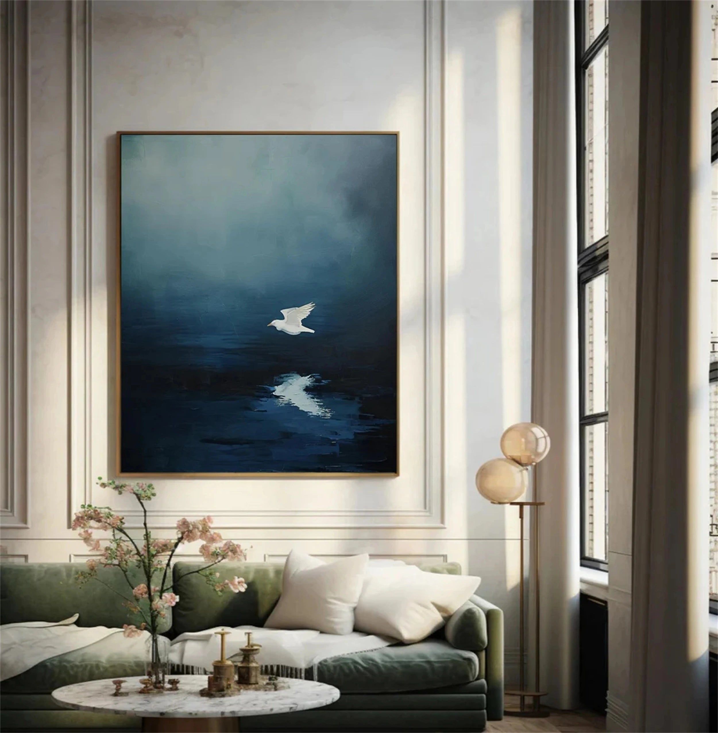 Sky and Ocean painting #SO033