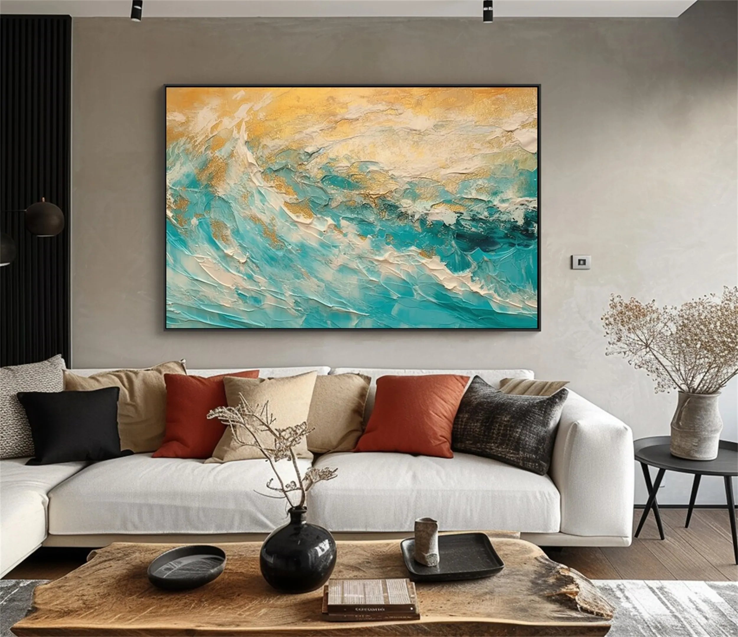 Sky And Ocean Painting #SO098