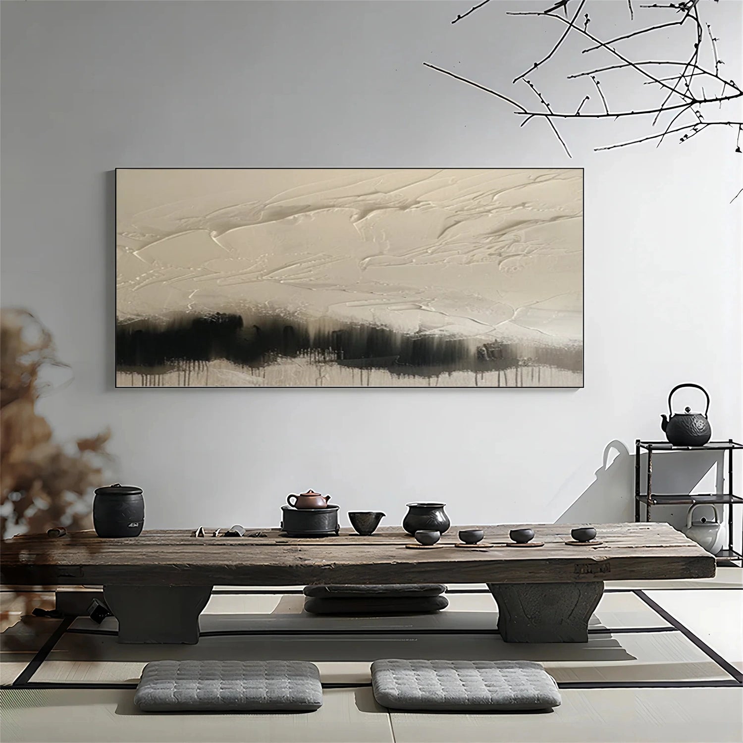 Abstract Textured Wall Art #AW134