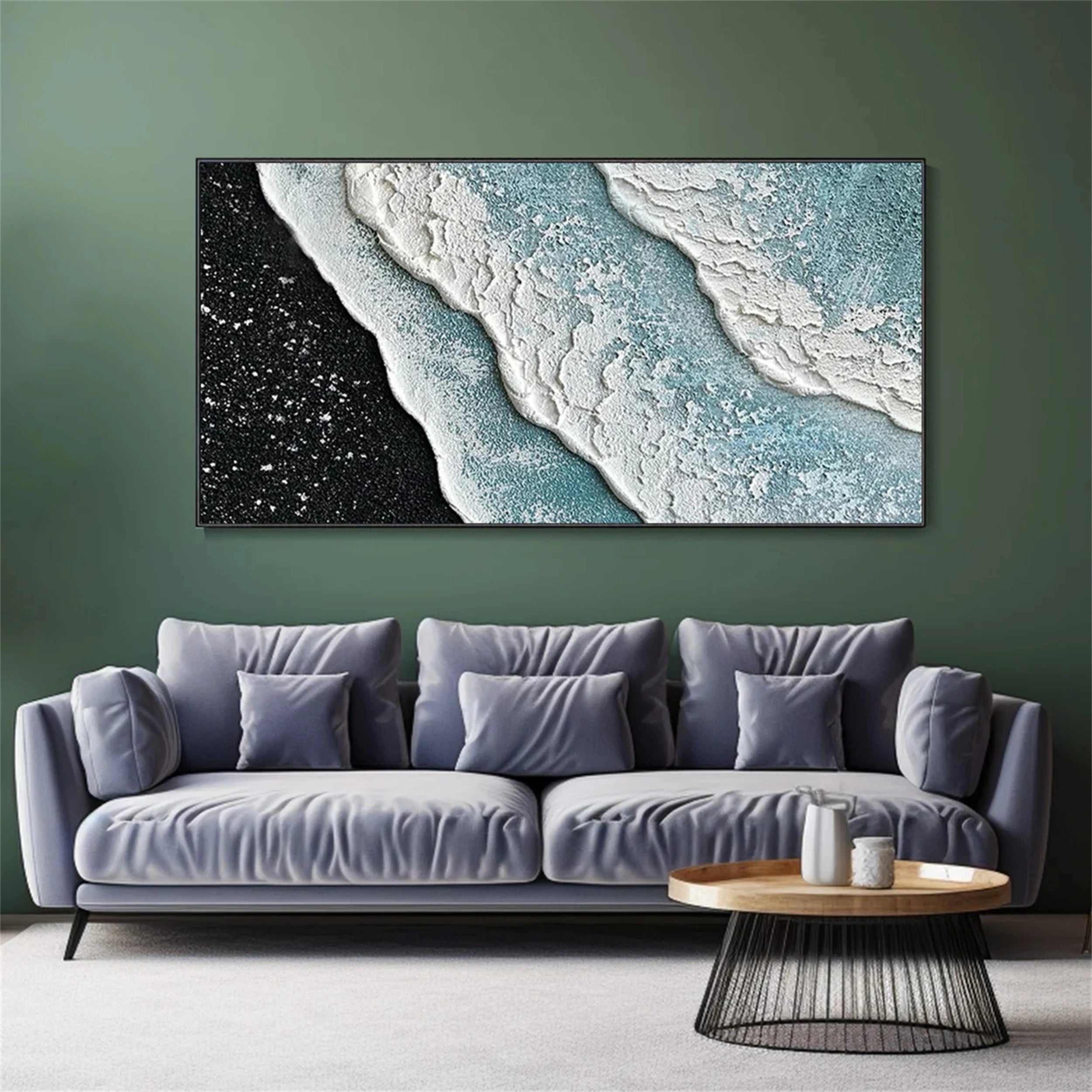 Sky And Ocean Painting #SO013