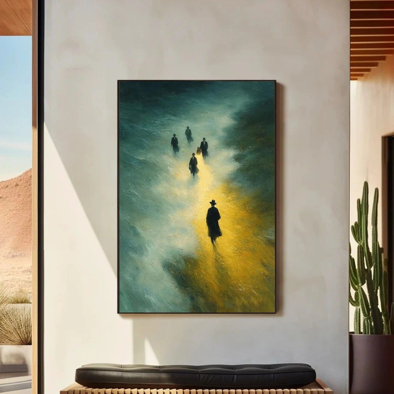 Abstract Portrait Wall Art #WP011