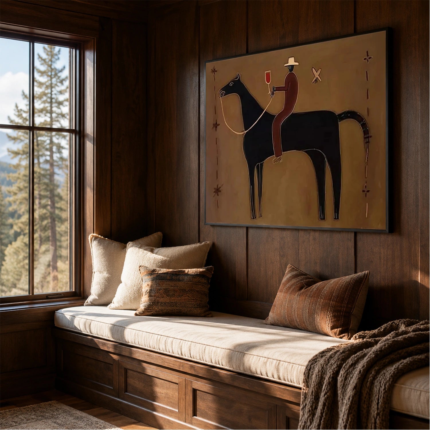Western Cowboy Art #VA064