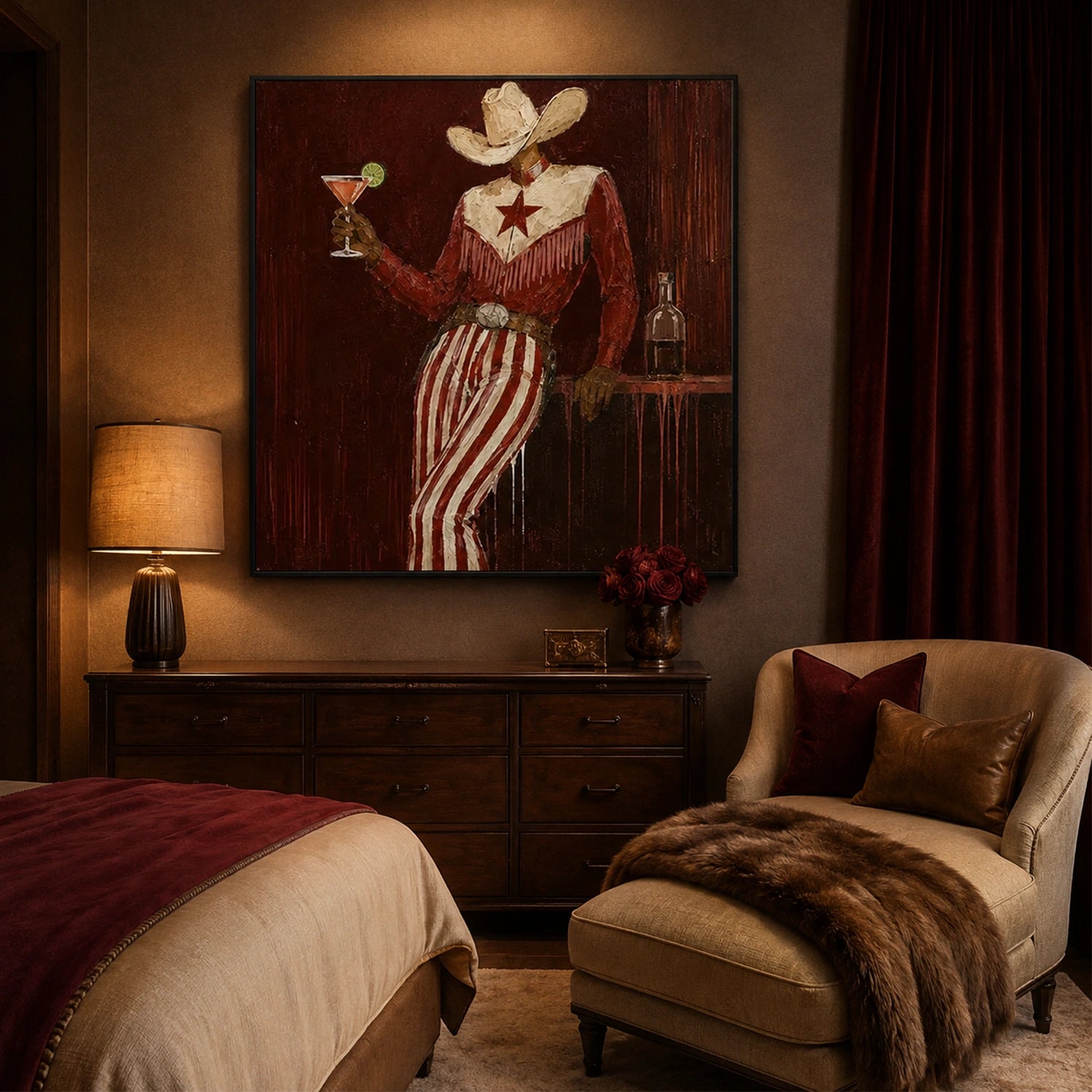 Western Cowboy Art #VA065