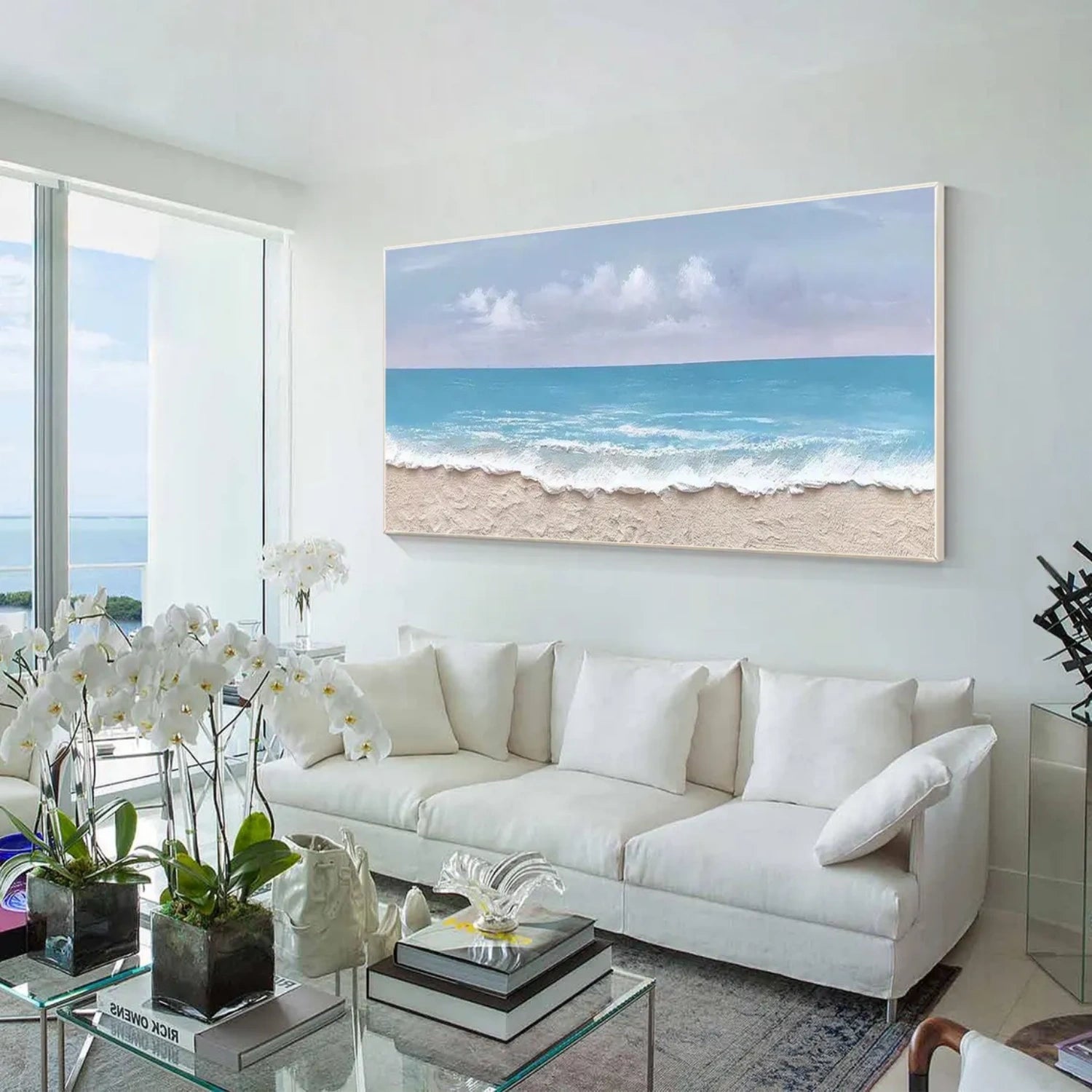 Sky And Ocean Painting #SO178