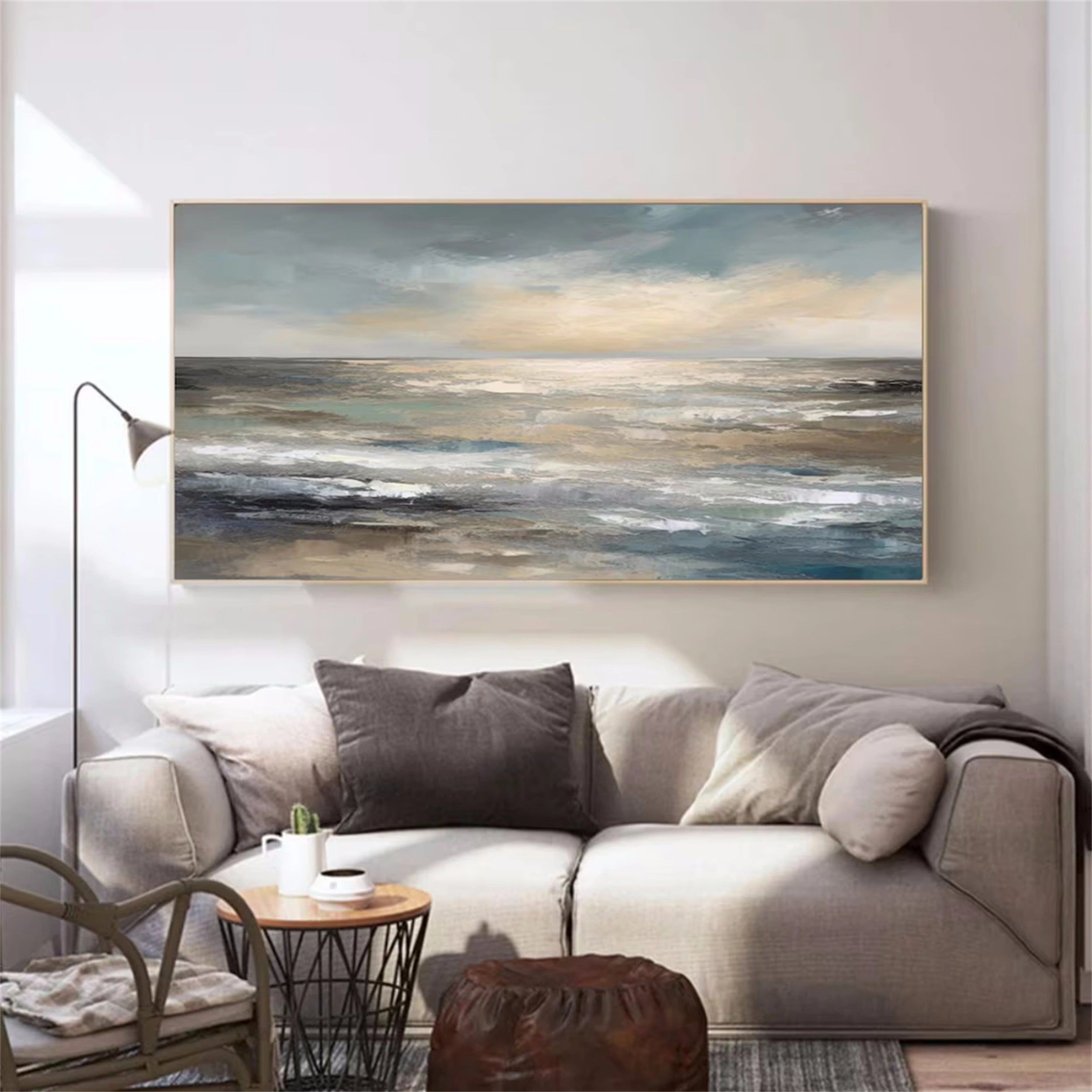 Sky And Ocean Painting #SO059