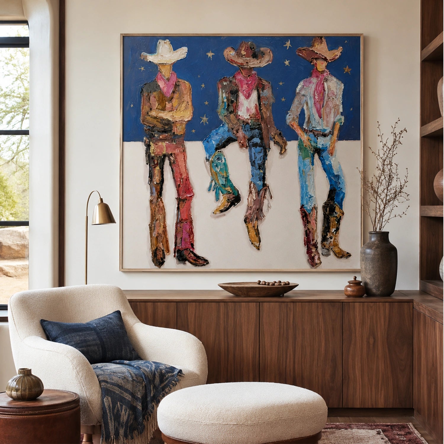 Western Cowboy Art #VA057