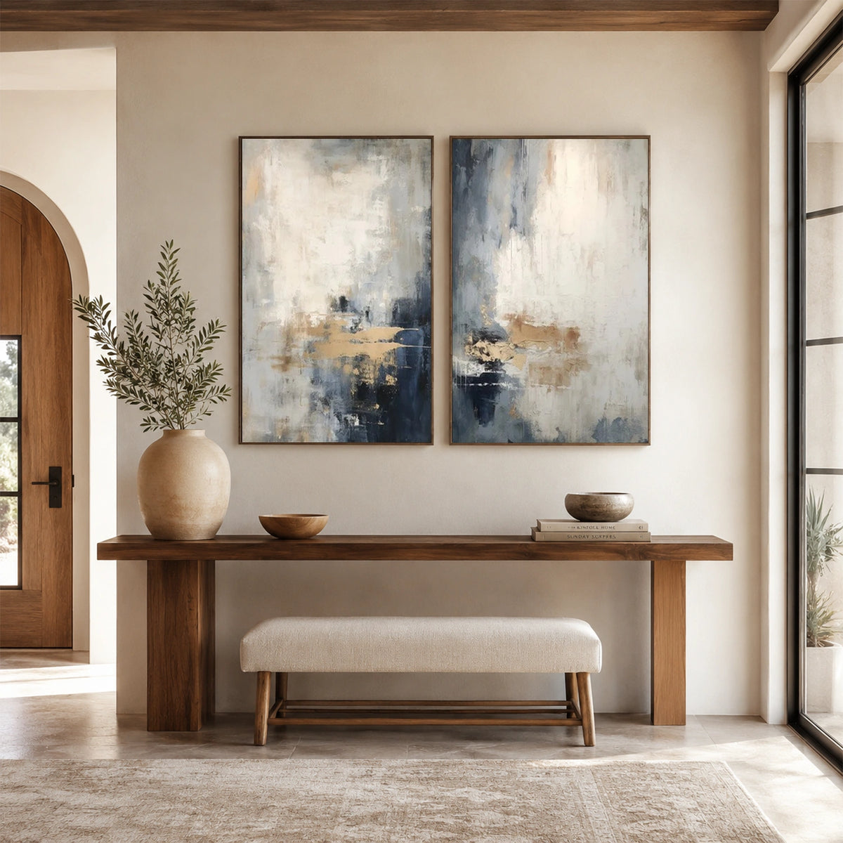 Abstract Wall Art Set of 2 #AW287