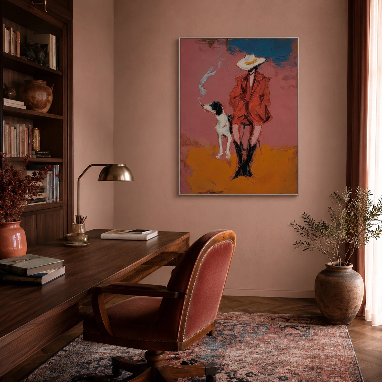 Western Cowboy Art #VA033