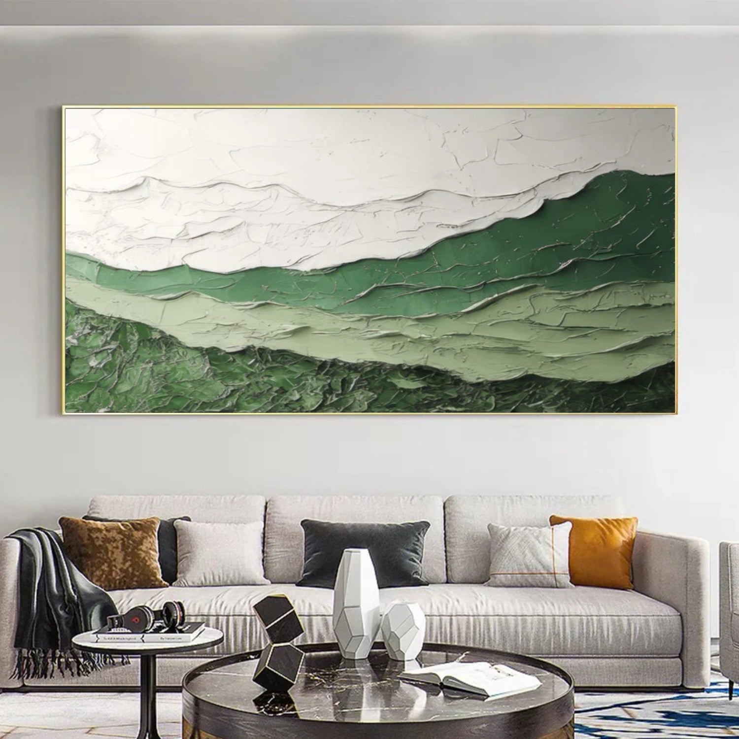 Abstract Textured Wall Art #AW235