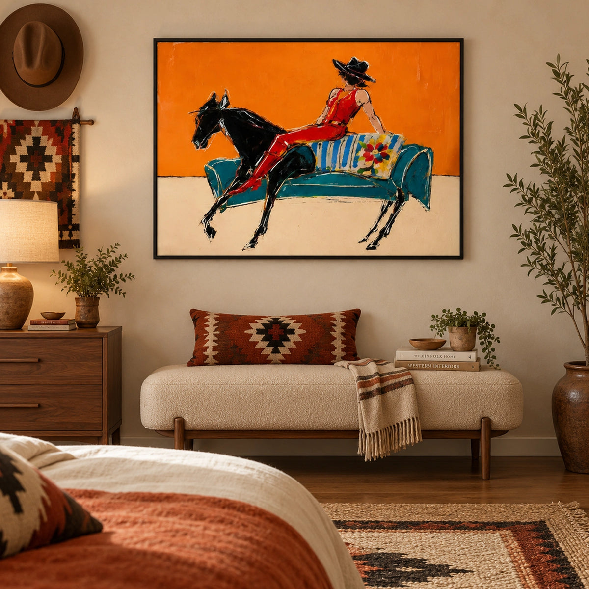 Western Cowboy Art #VA069
