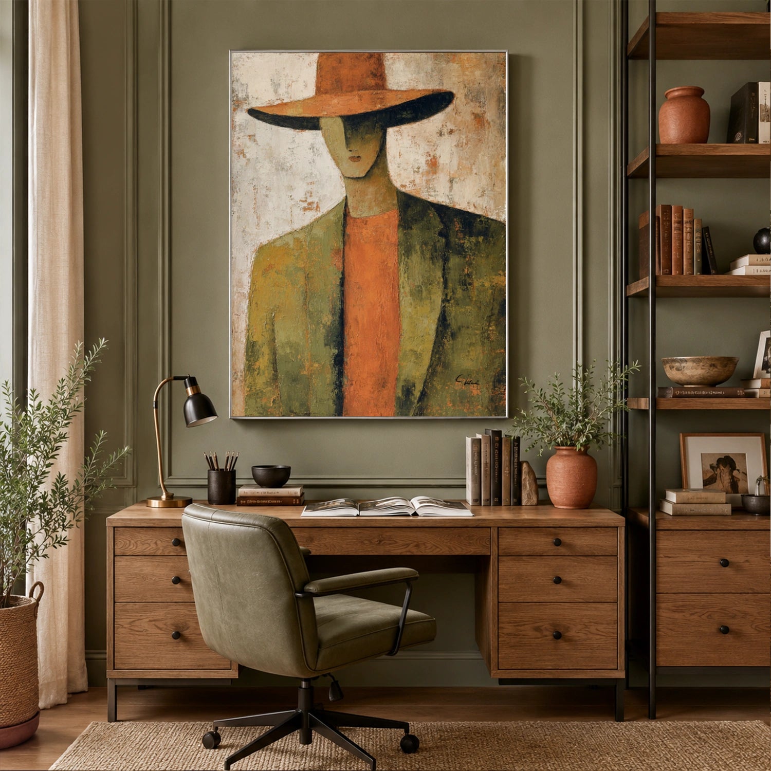 Western Cowboy Art #VA023