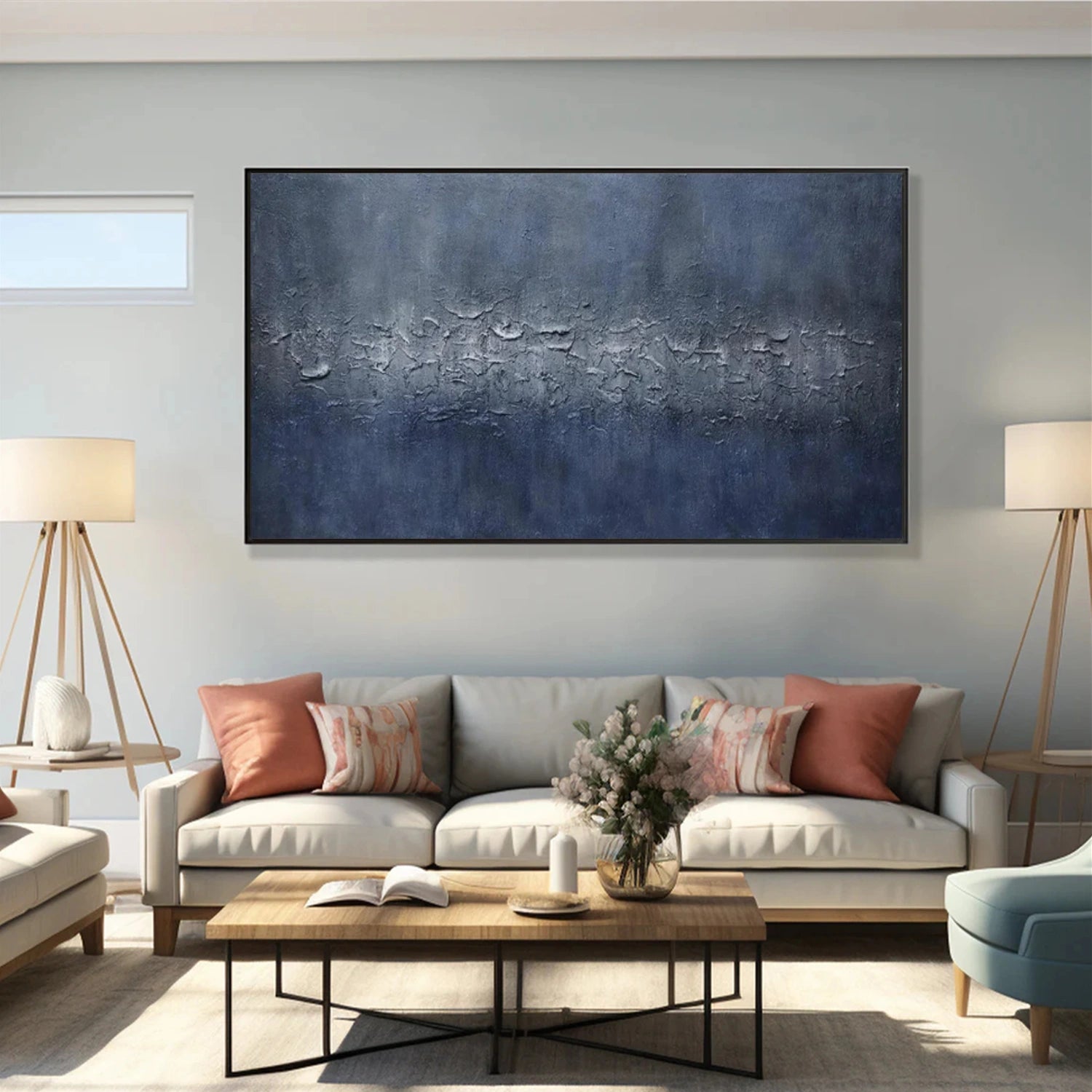 Textured Minimalist Wall Art #WT219