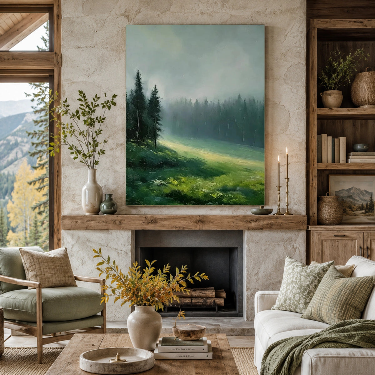 Tree Abstract Wall Art #TF231