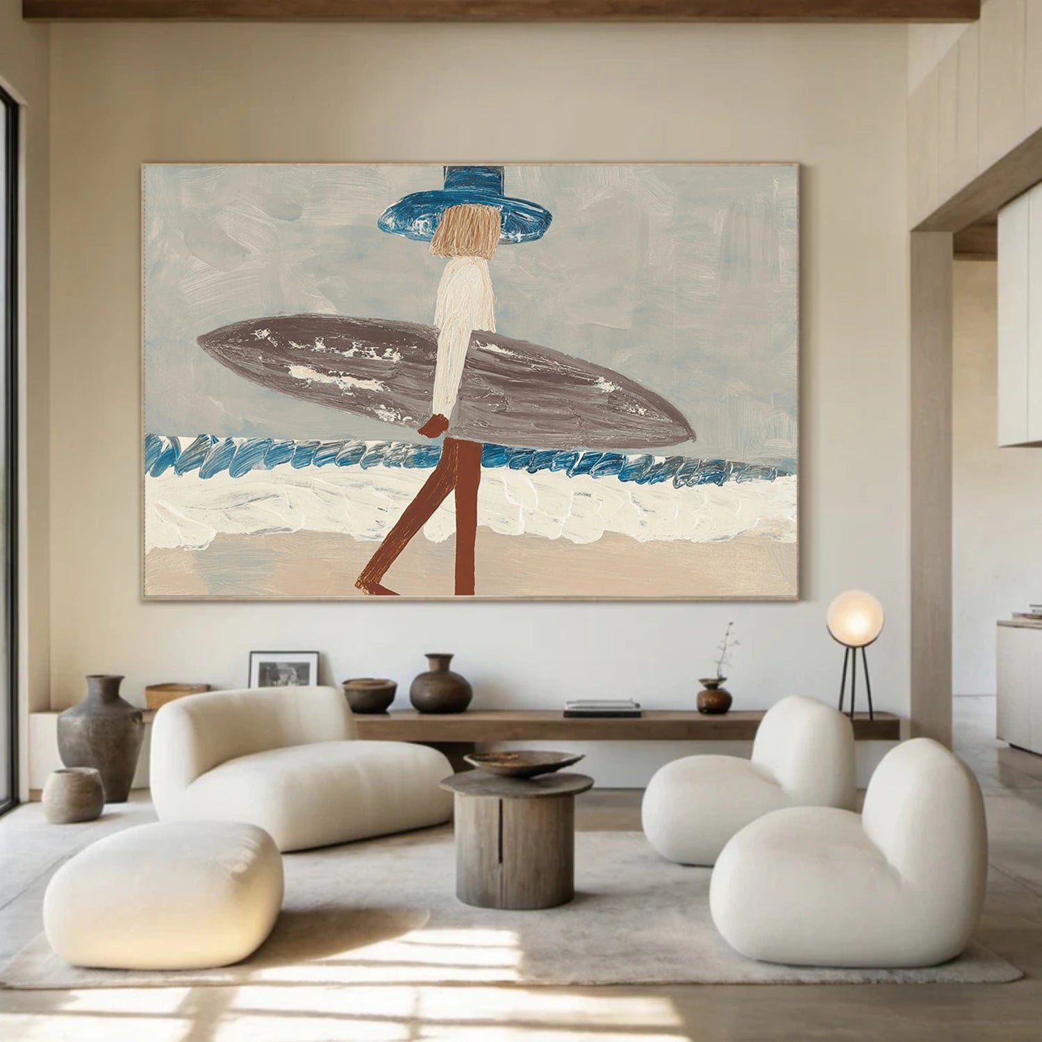 Abstract Portrait Wall Art #WP034