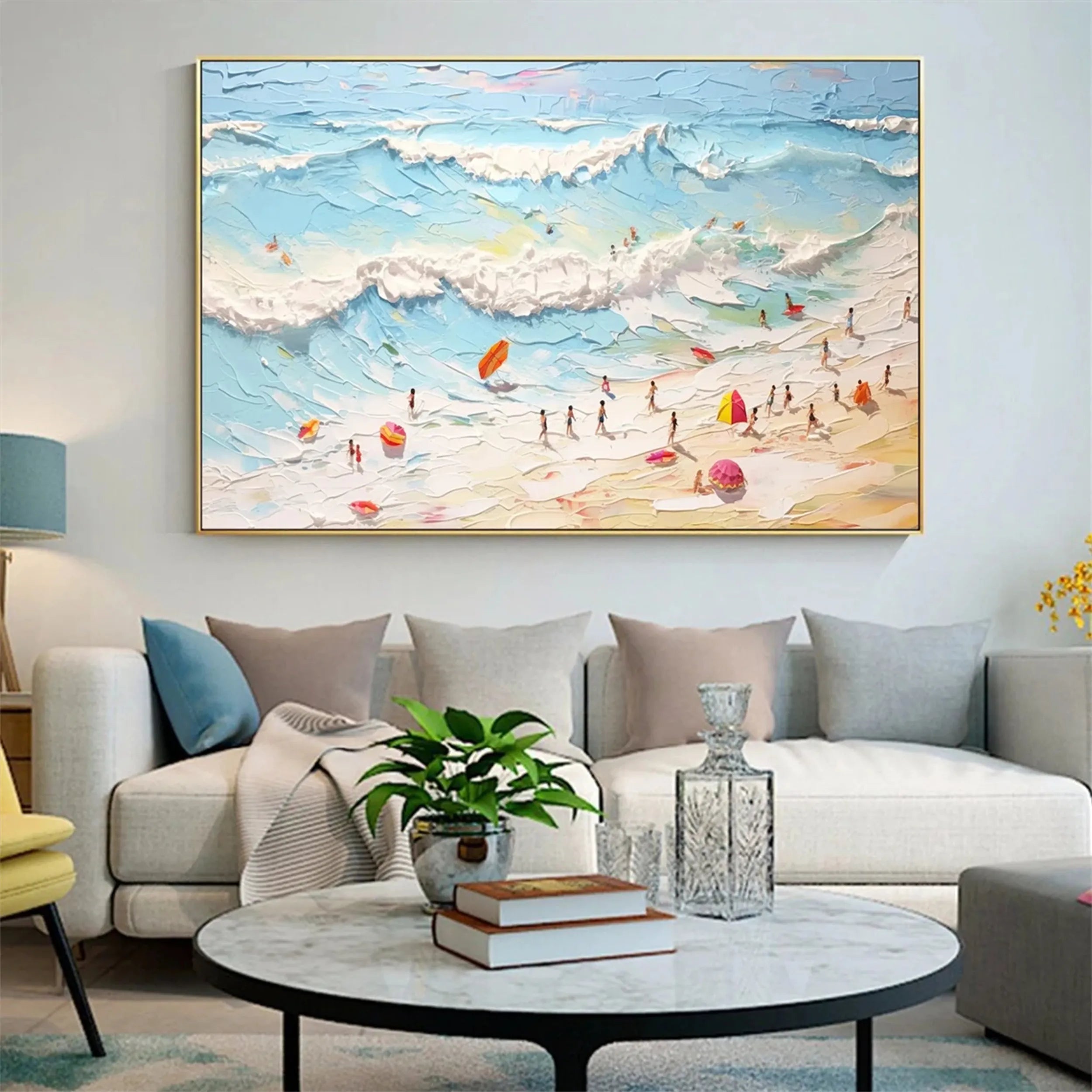 Sky And Ocean Painting #SO152