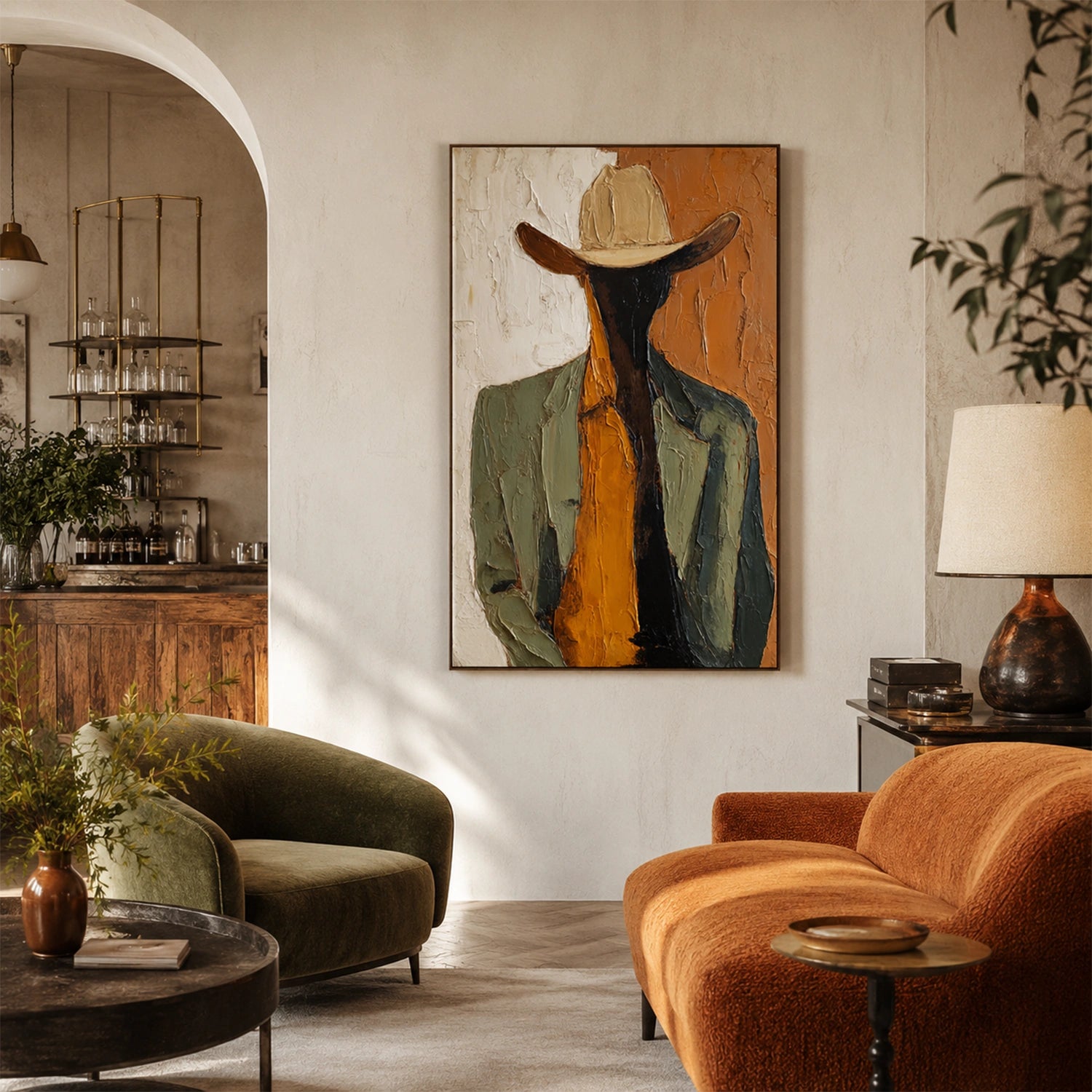 Western Cowboy Art #VA024