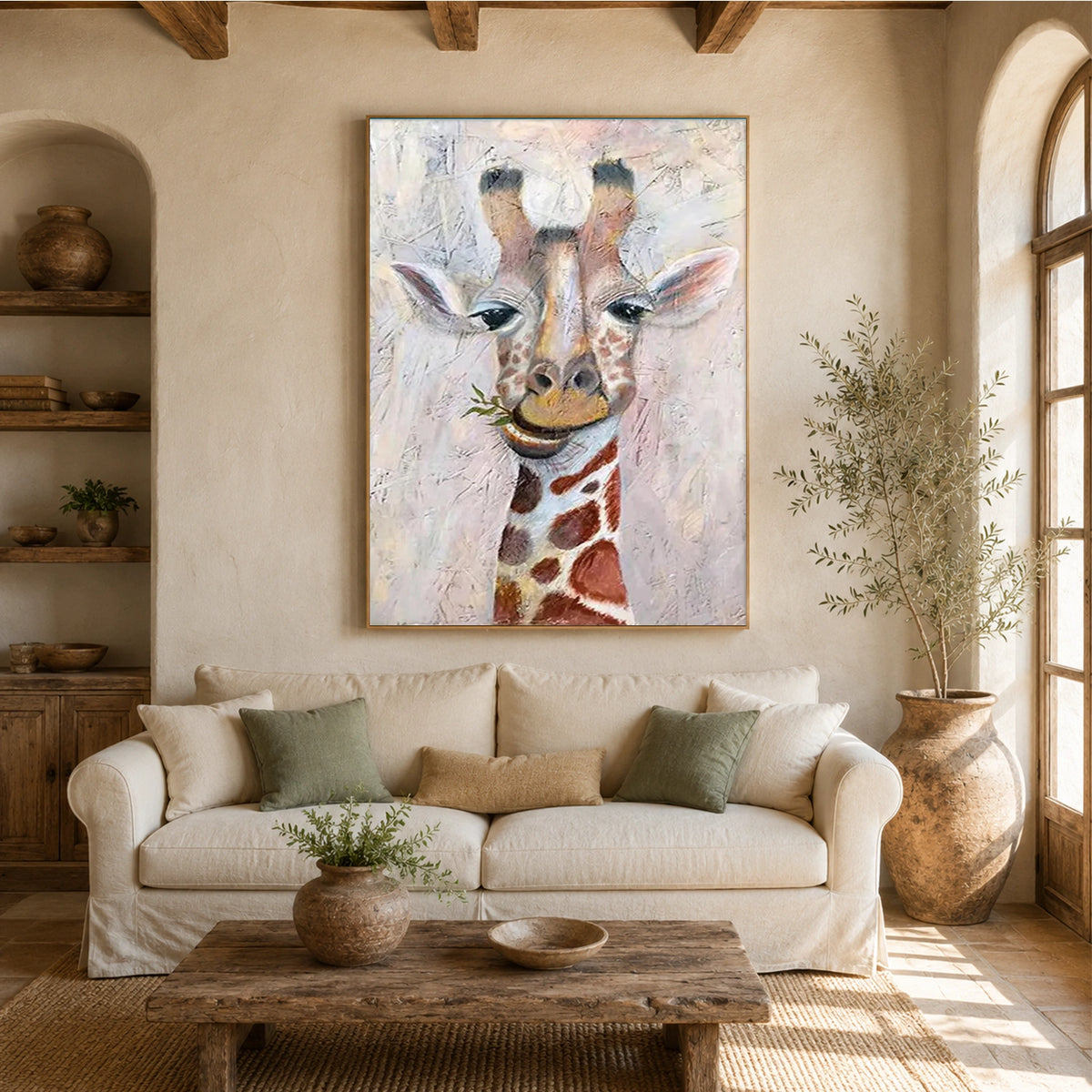 Abstract Animal Art Wall Art #AT100