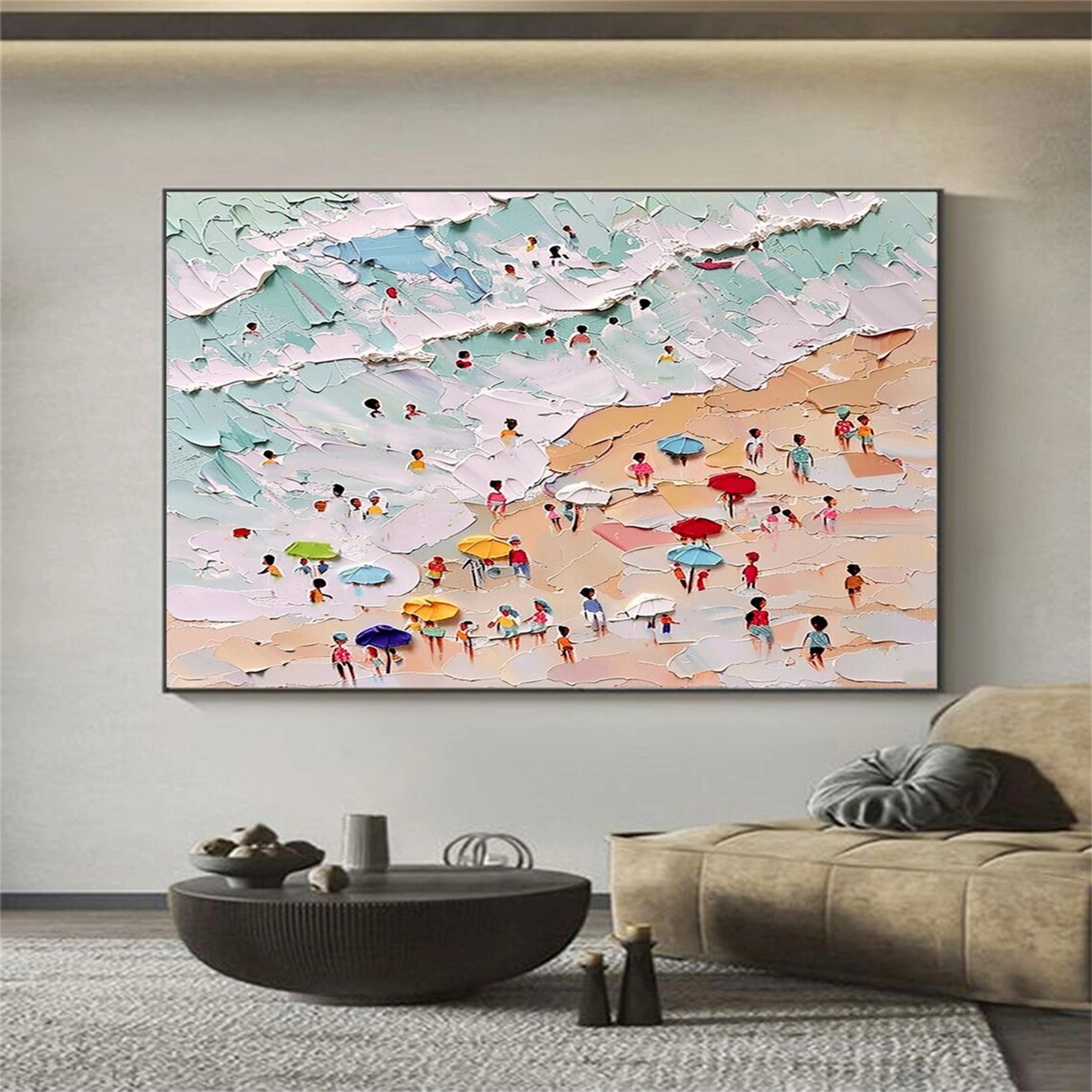 Sky And Ocean Painting #SO056