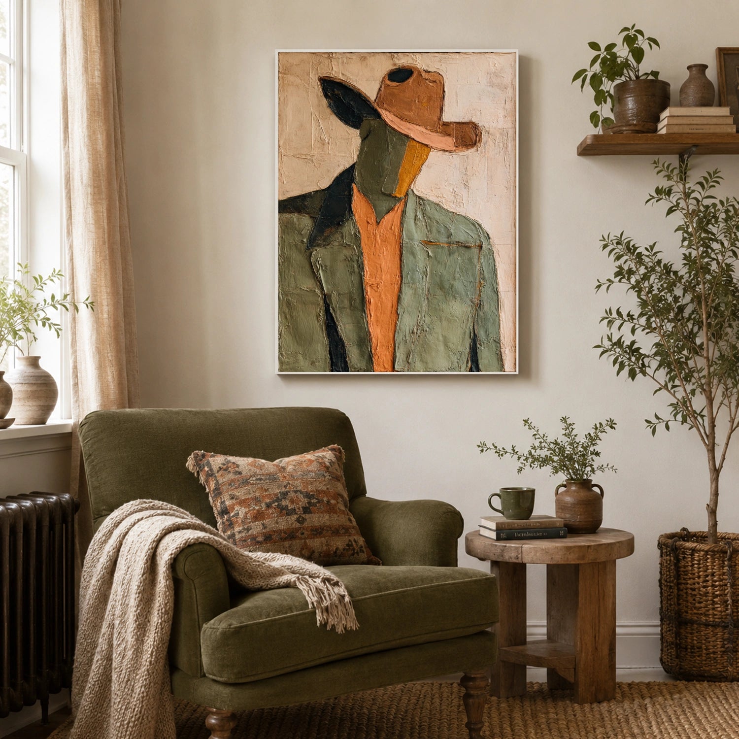 Western Cowboy Art #VA022
