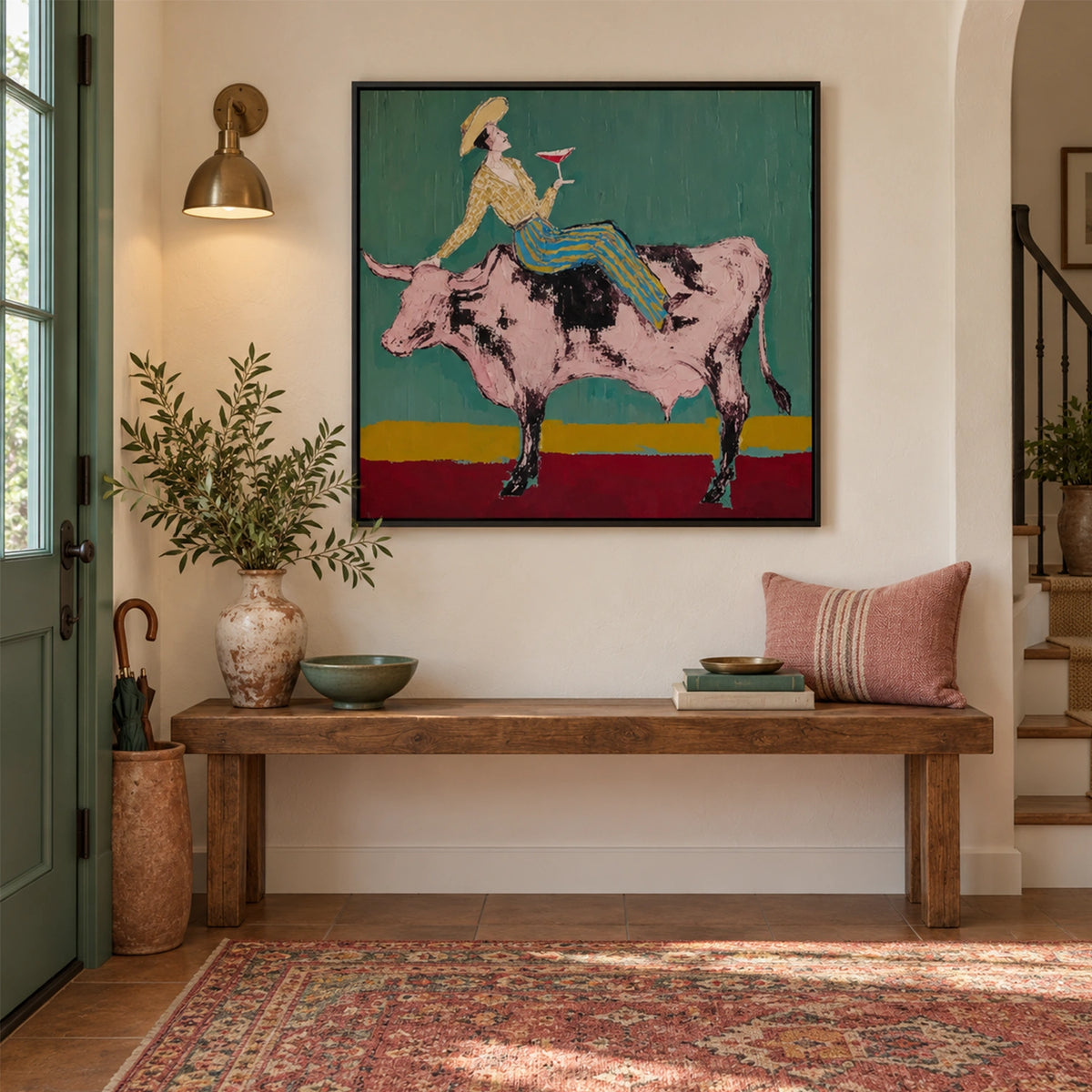 Western Cowboy Art #VA067