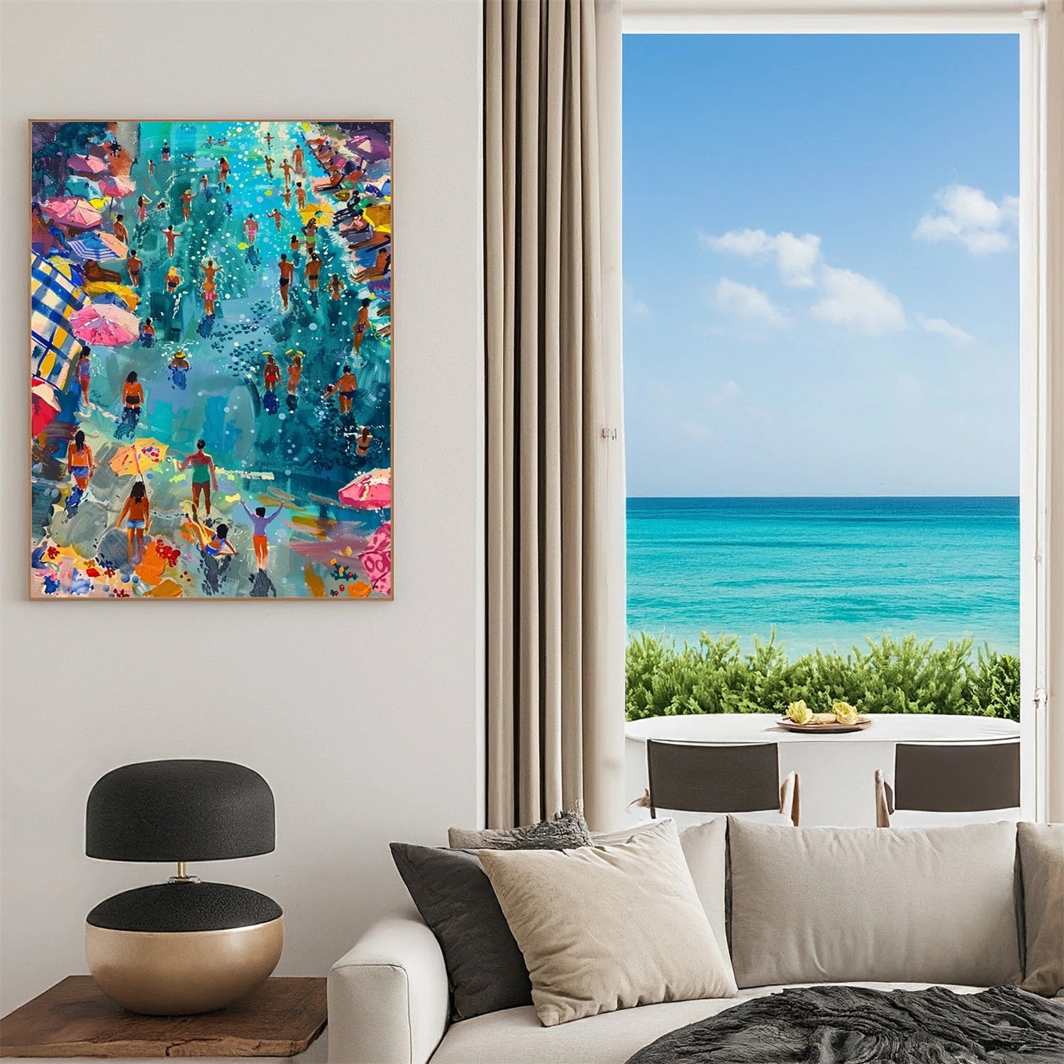 Abstract Portrait Wall Art #WP002