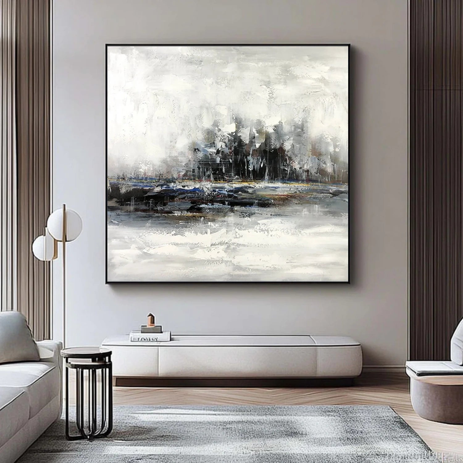 Wabi Sabi Abstract Canvas Art  #WA230