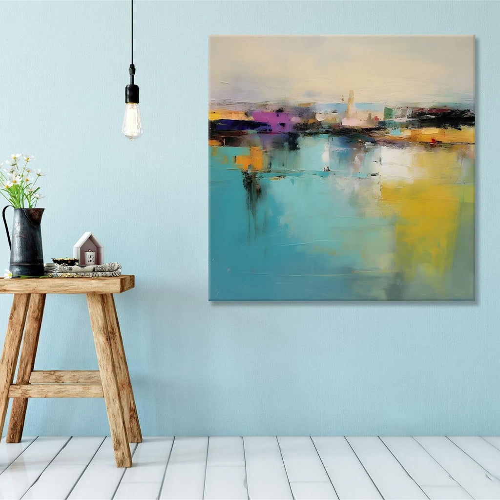 Zoes Deco Original Hand-Painted Abstract/Minimalist/Abstract