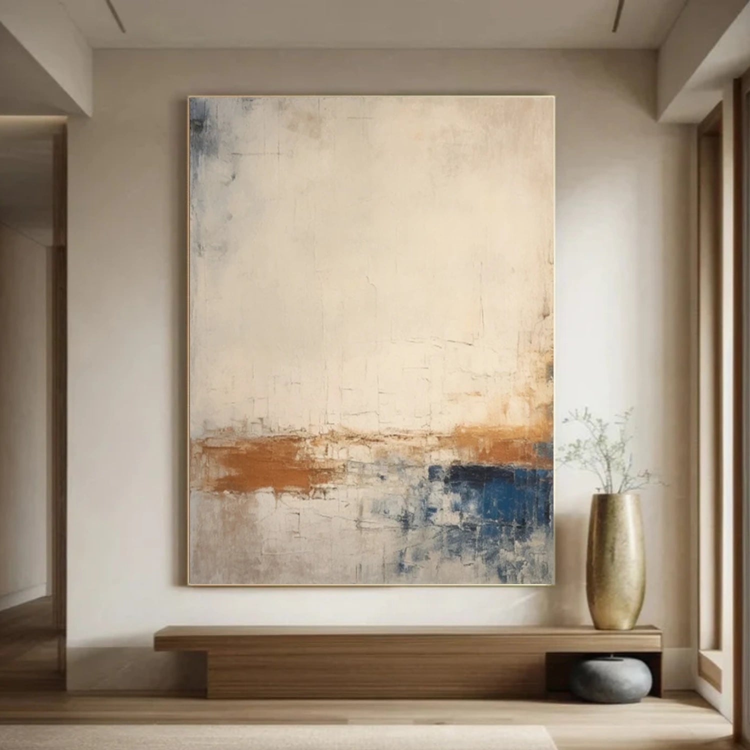 Wabi Sabi Abstract Canvas Art #WA226