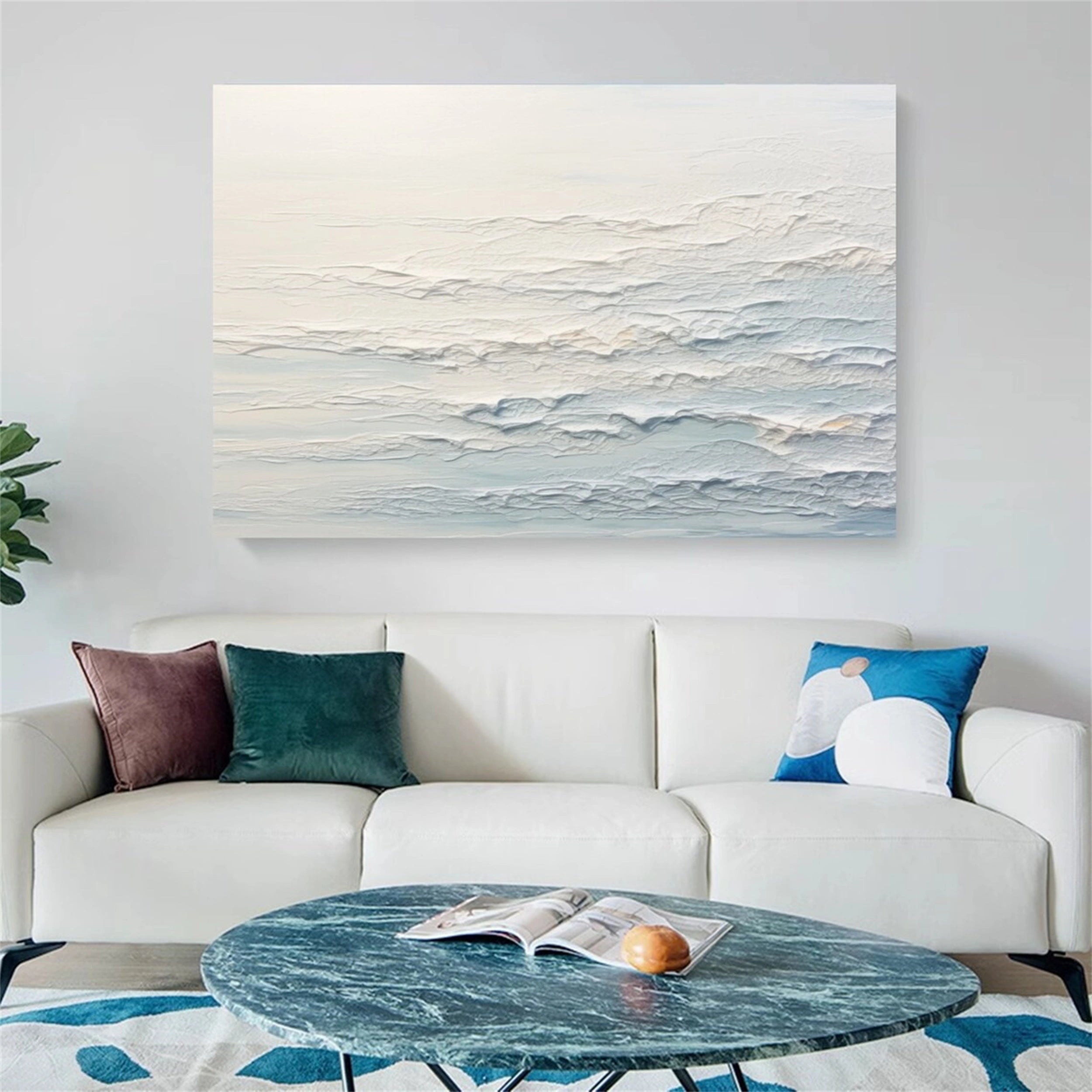 Sky And Ocean Painting #SO048