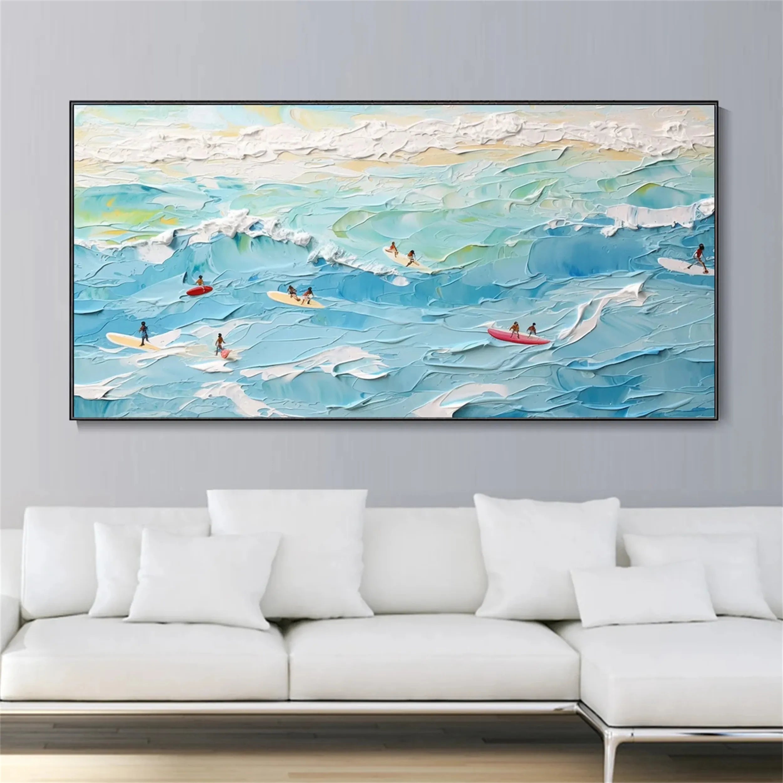 Sky And Ocean Painting #SO131