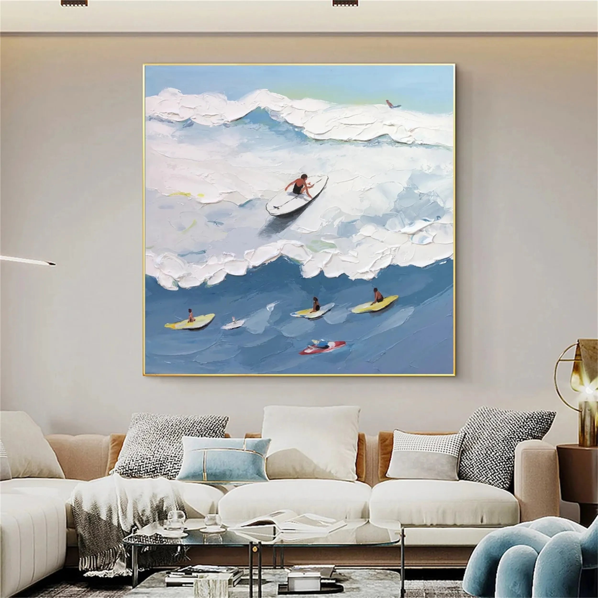 Sky And Ocean Painting #SO134