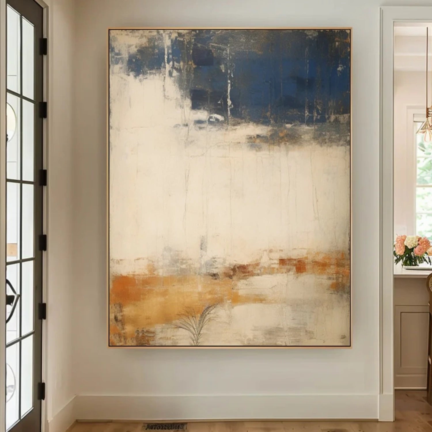 Wabi Sabi Abstract Canvas Art #WA227