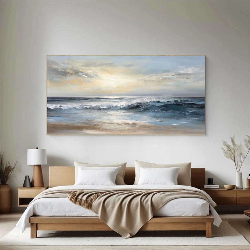 Sky Ocean Abstract Wall Art #SO259