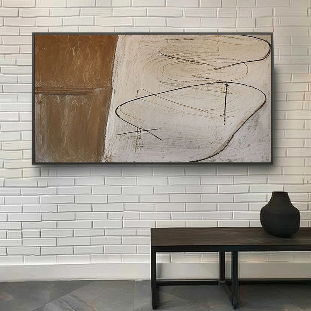 Wabi Sabi Abstract Canvas Art #WA208