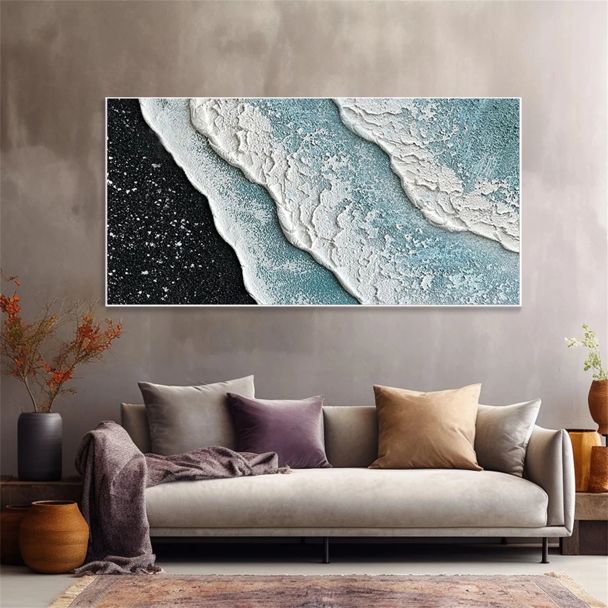 Sky And Ocean Painting #SO013