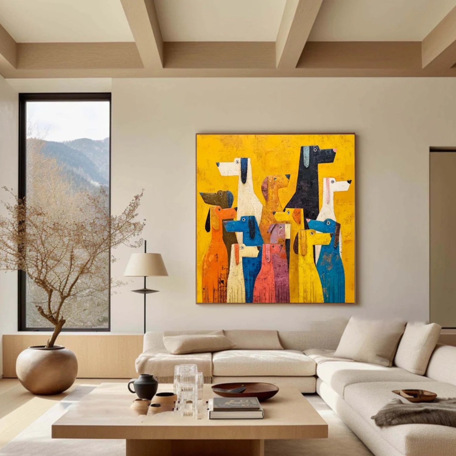 Abstract Animal Wall Art #AT064