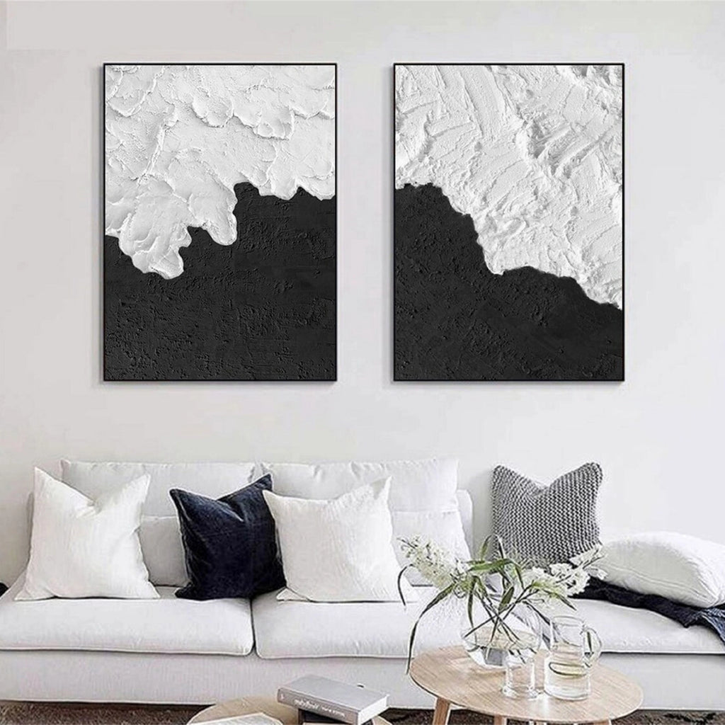 Textured Minimalist Wall Art Set 2 #WT018