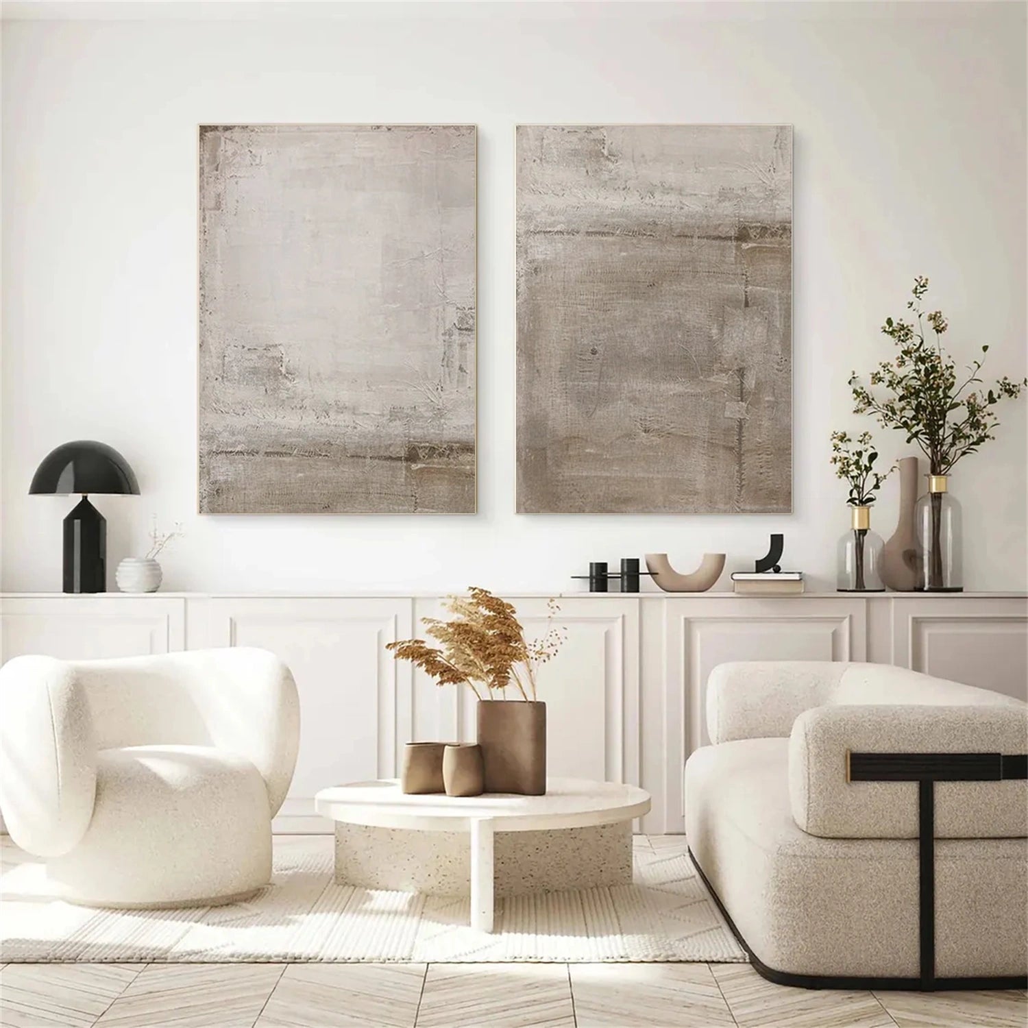 Abstract Wall Art Set of 2 #AW113