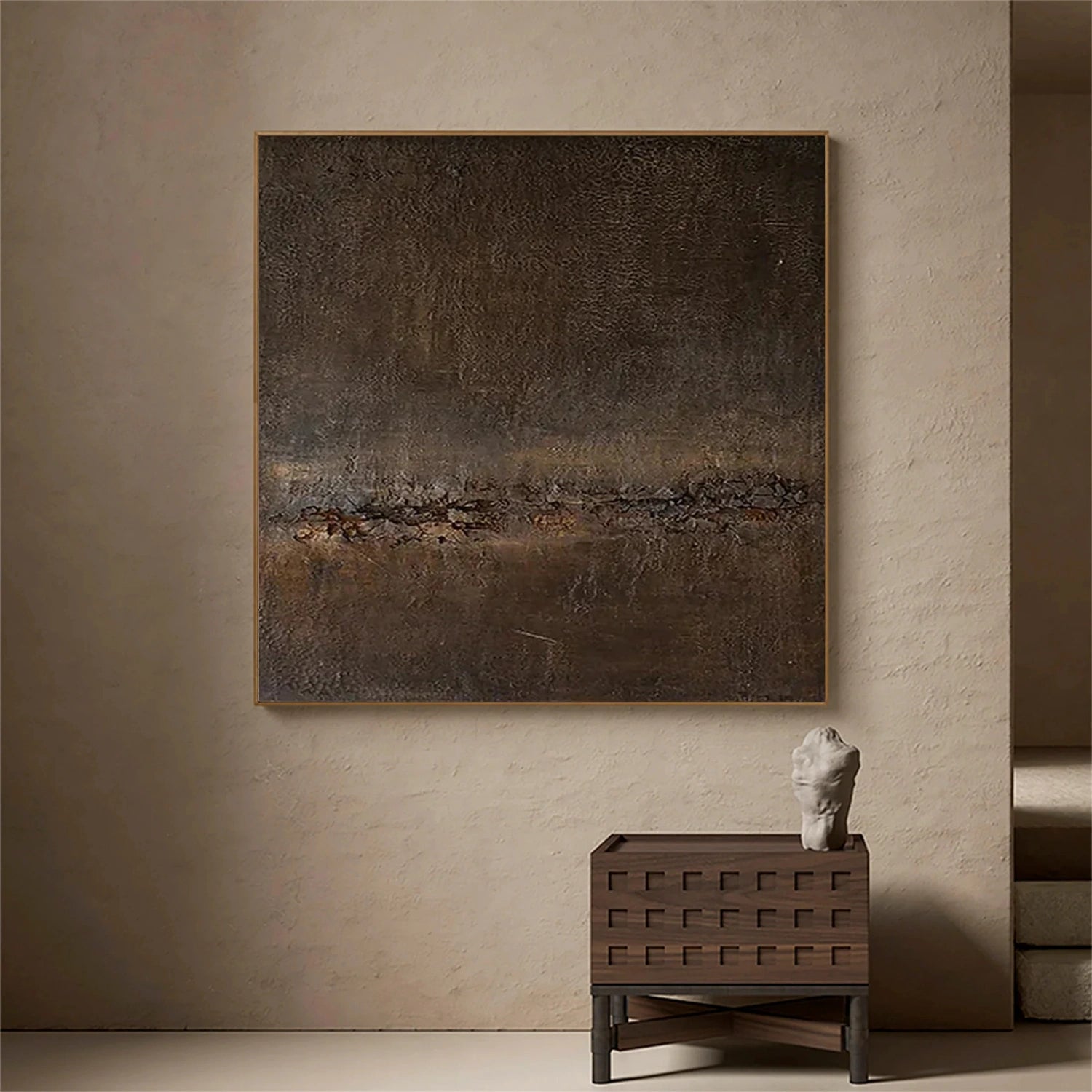 Abstract Textured Wall Art #AW199