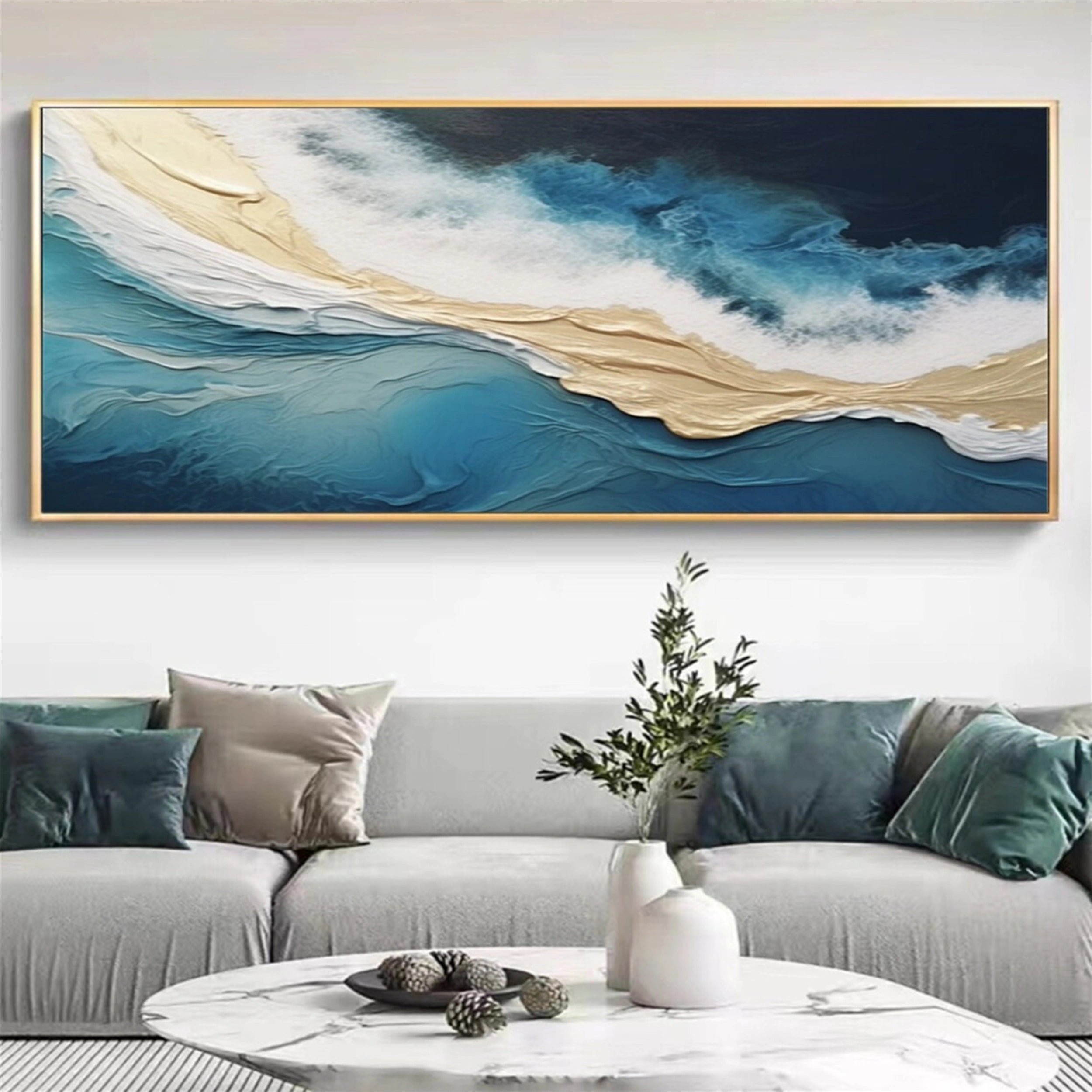 Sky And Ocean Painting #SO062
