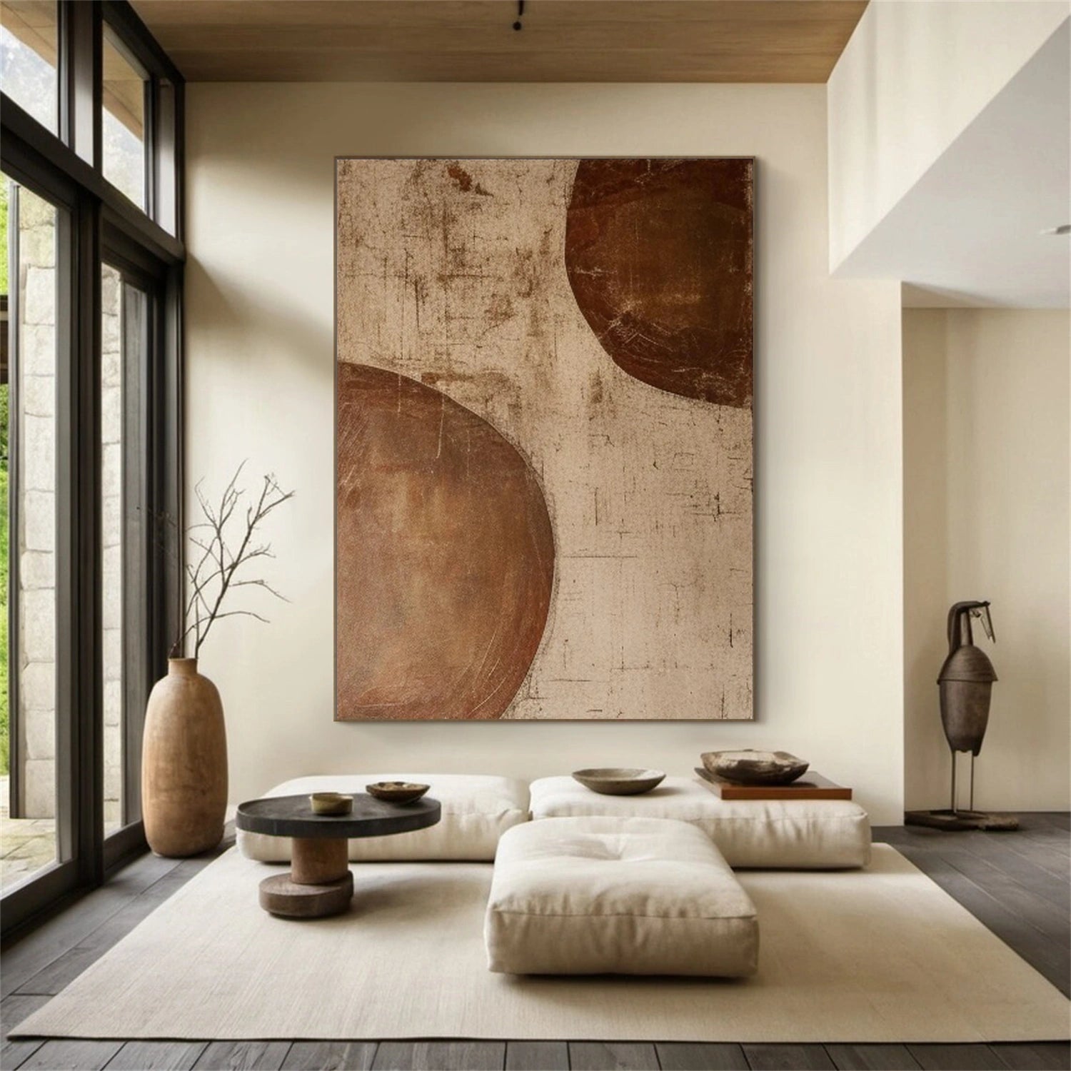 Wabi Sabi Abstract Wall Art #WA182
