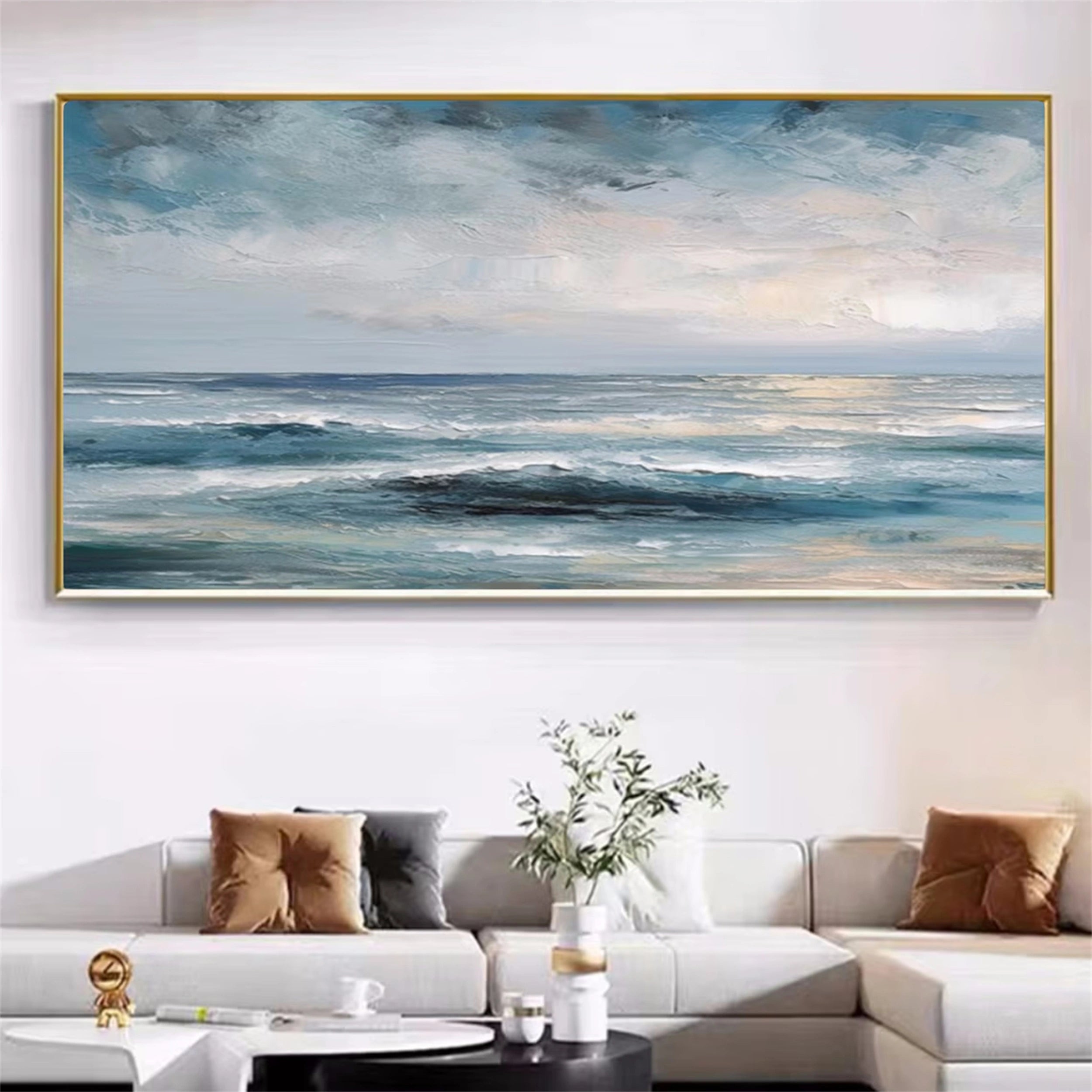 Sky And Ocean Painting #SO058