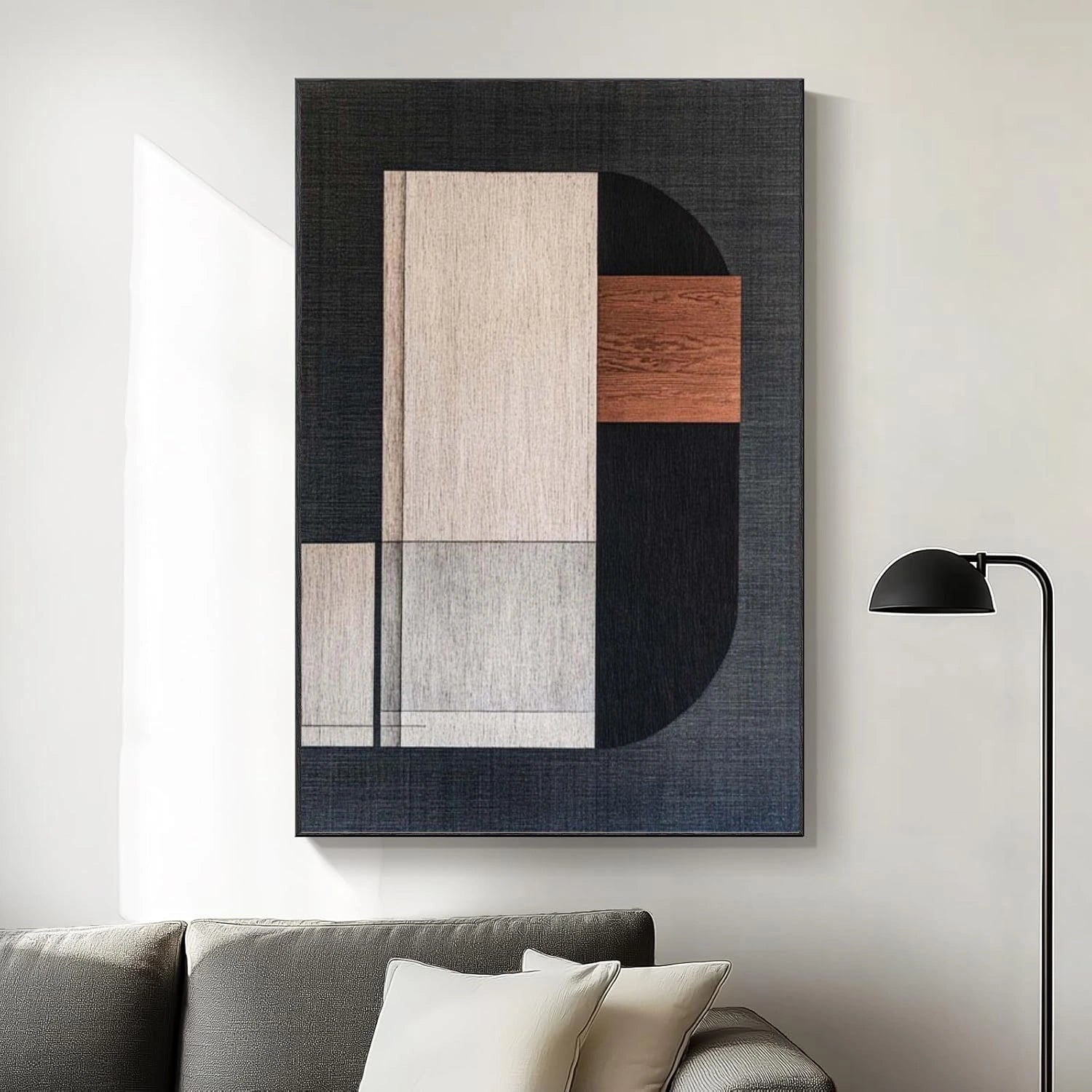 Wabi Sabi Abstract Canvas Art #WA236