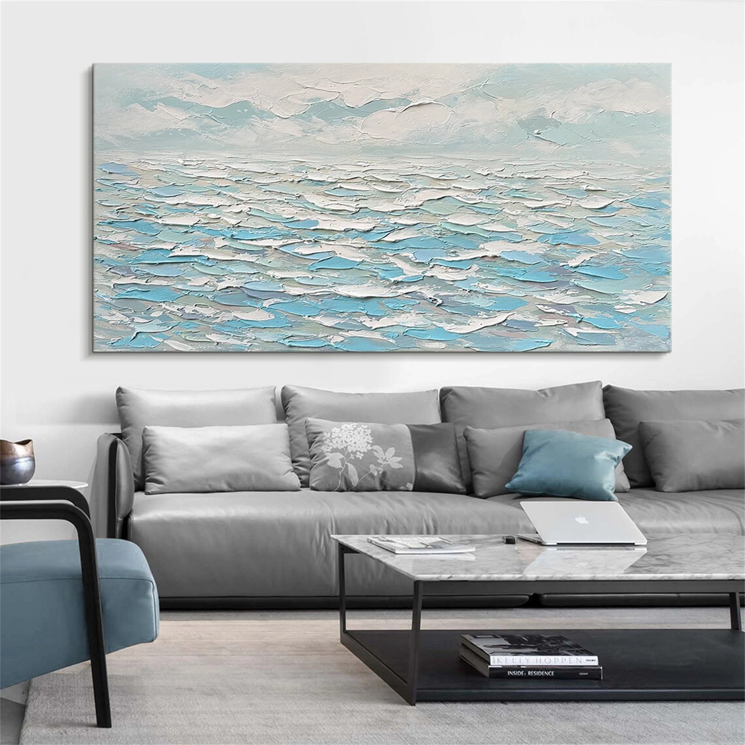 Sky And Ocean Painting #SO009