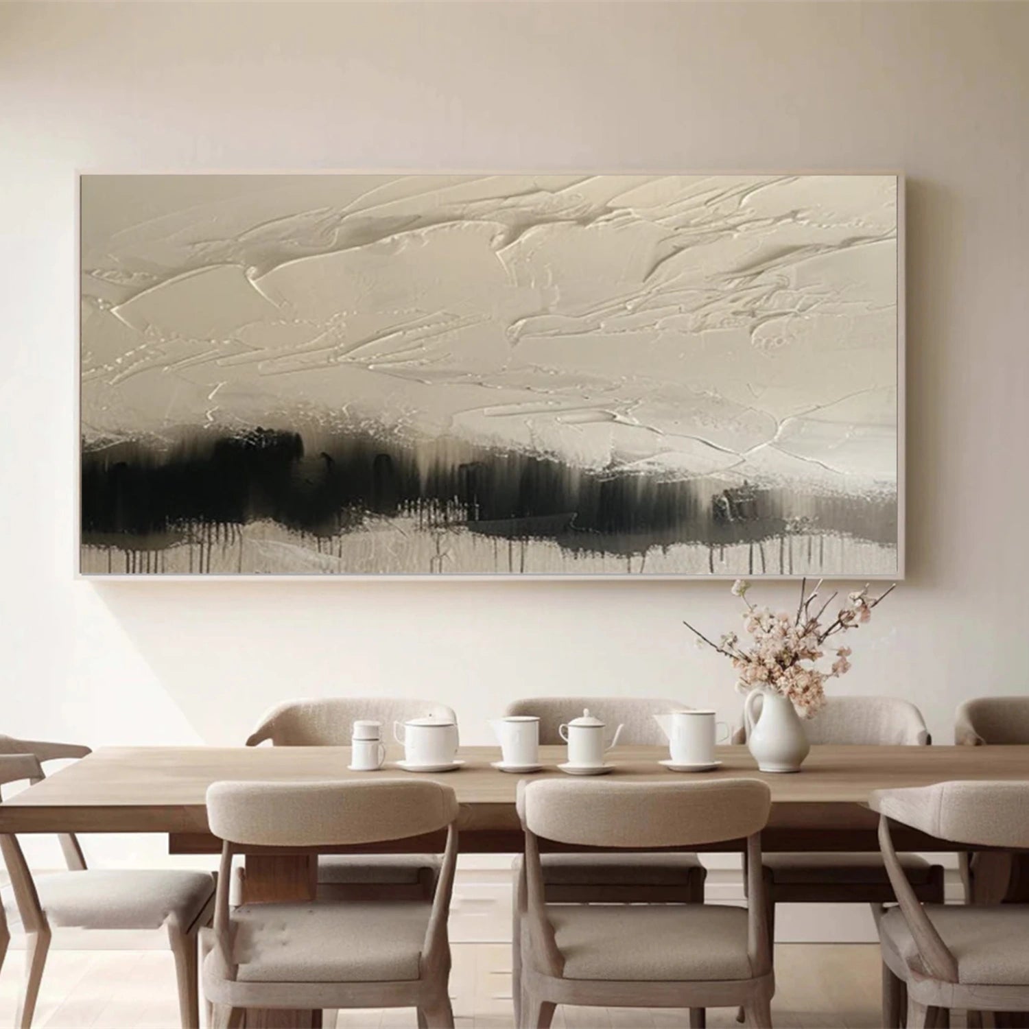 Abstract Textured Wall Art #AW134