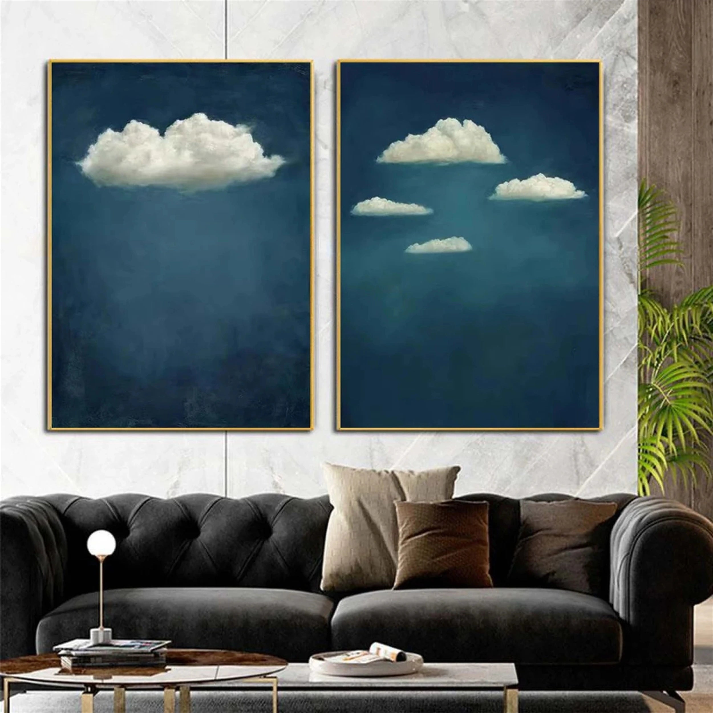 Sky And Ocean Painting Set of 2 #SO035