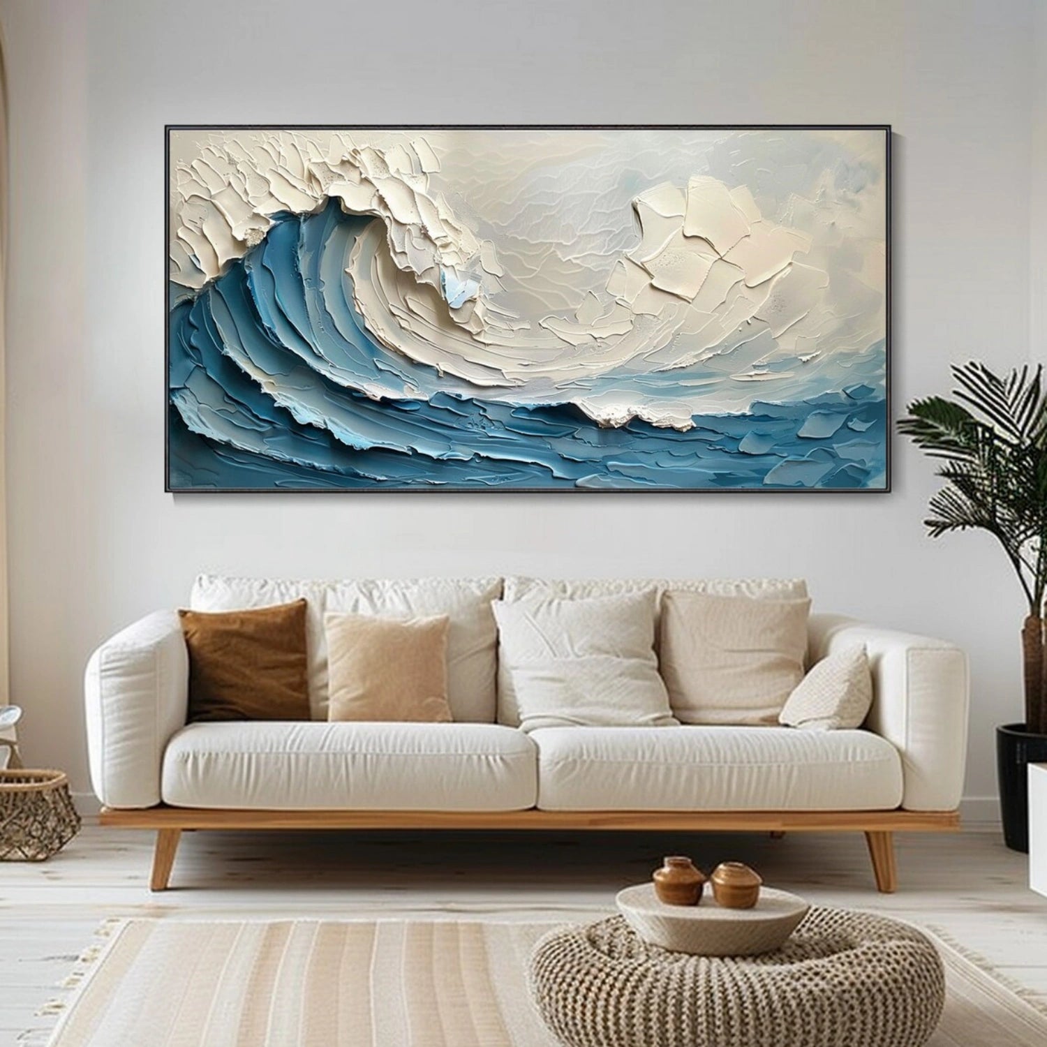 Sky And Ocean Painting #SO177