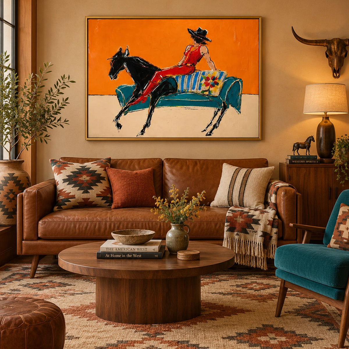 Western Cowboy Art #VA069