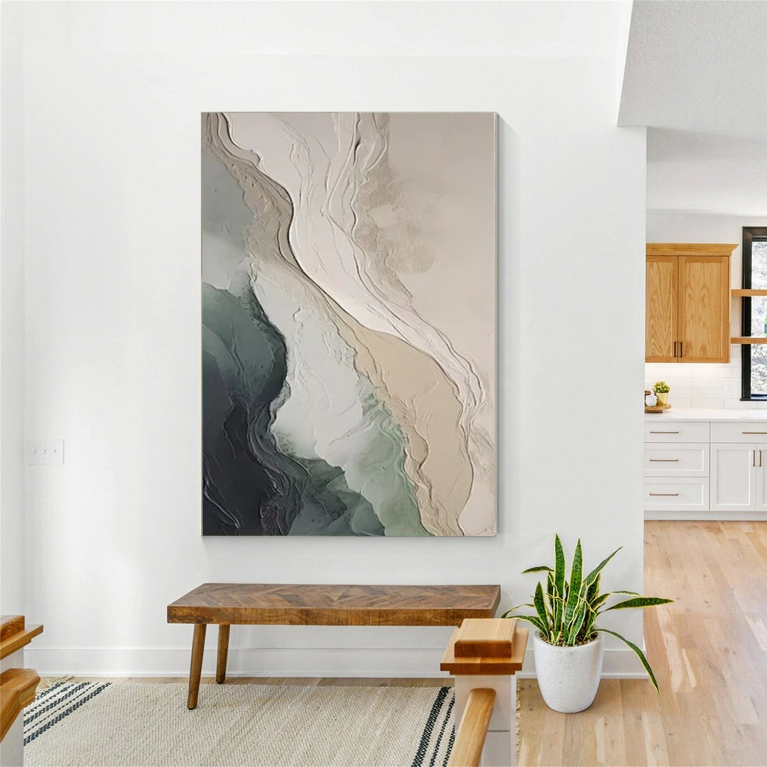 Abstract Textured Wall Art #AW202